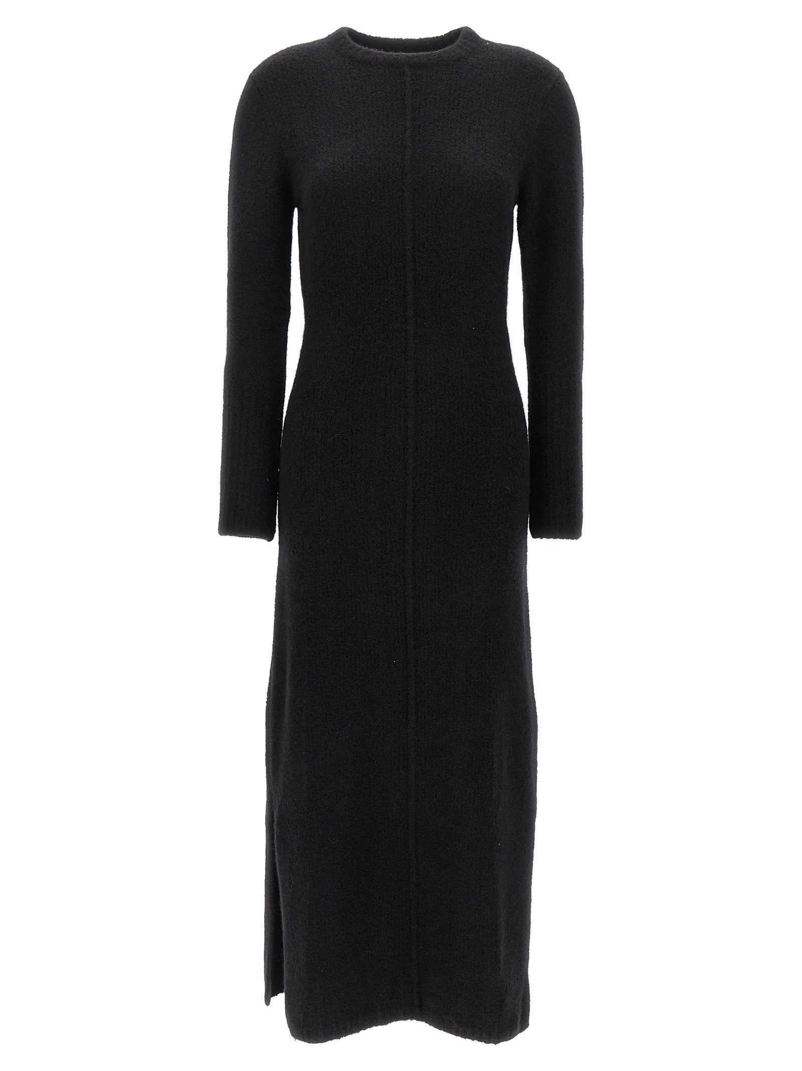 Loulou De Saison Black Cashmere Long Women's Dress