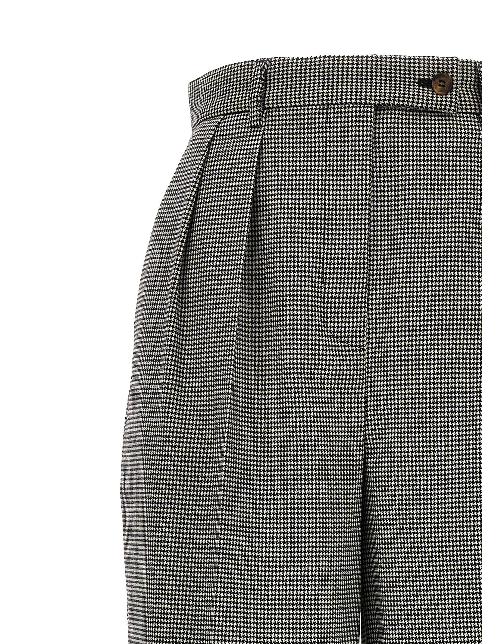 ROCHAS Bicolor Elastane Casual Women's Pants