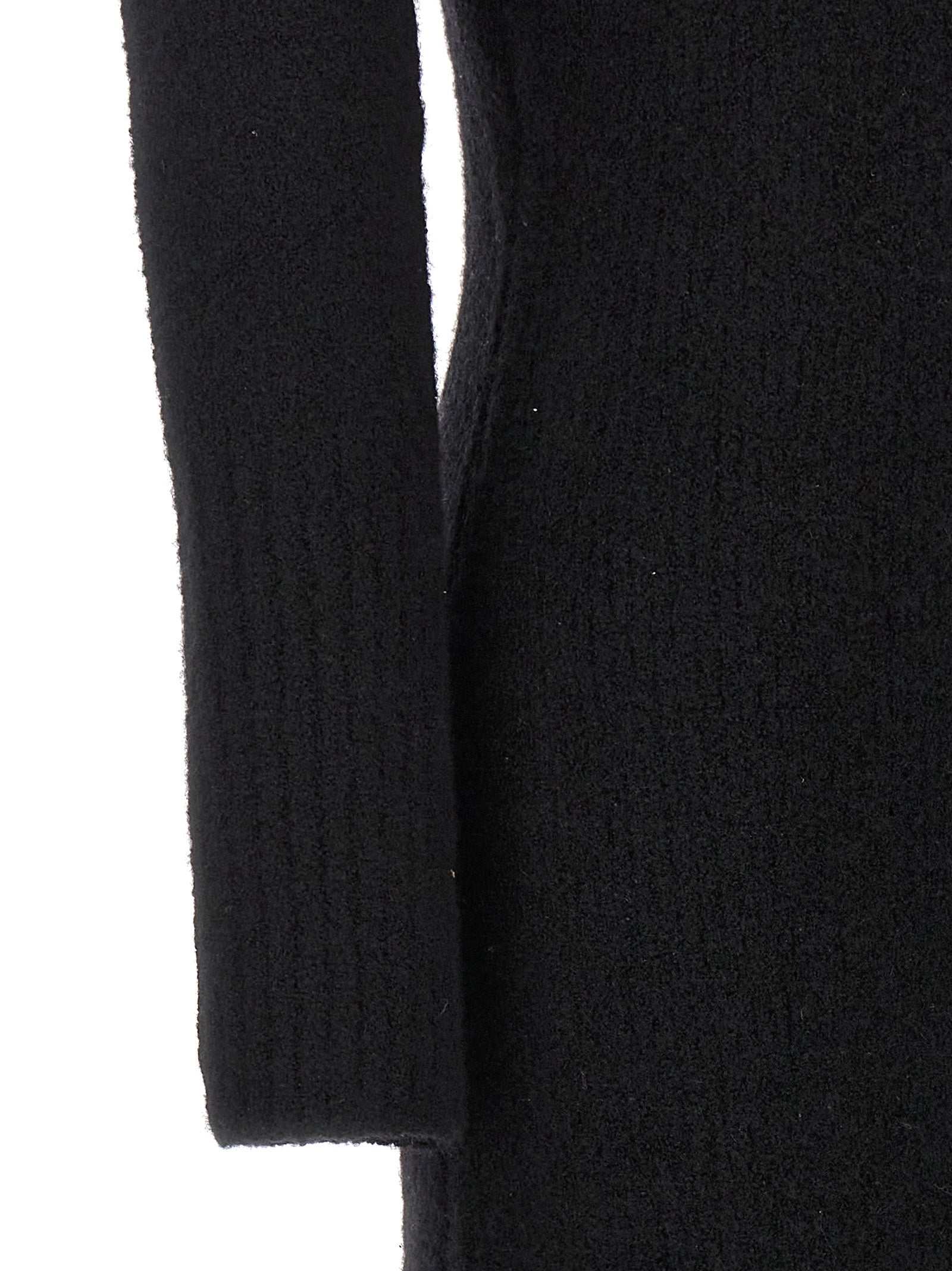 Loulou De Saison Black Cashmere Long Women's Dress