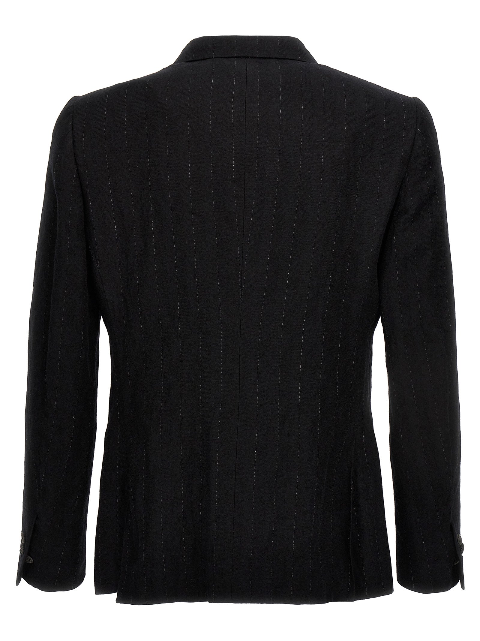 MAURIZIO MIRI Black Cotton Men's Blazer
