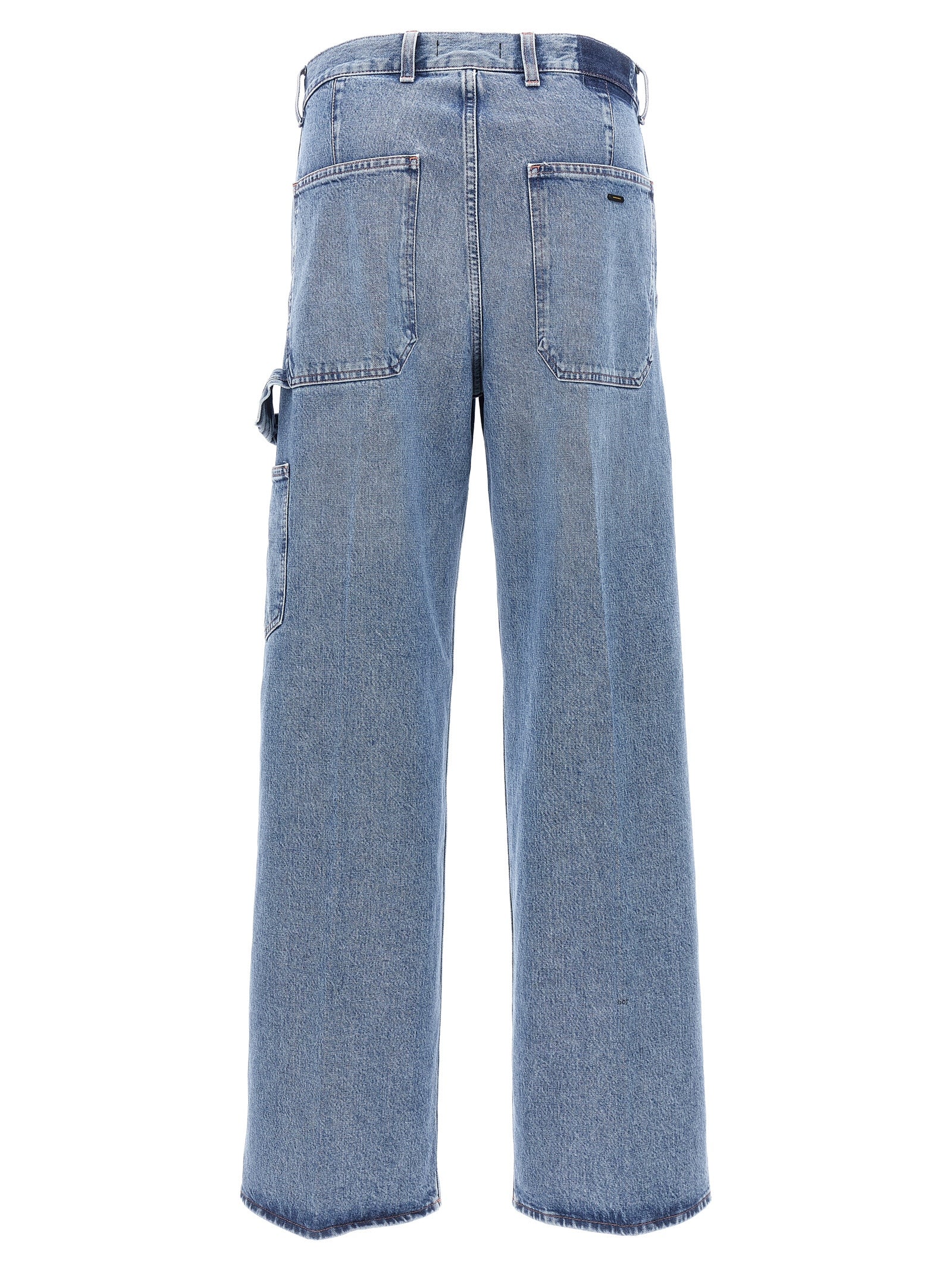 Made in Tomboy Blue Cotton Relaxed Fit Women's Jeans