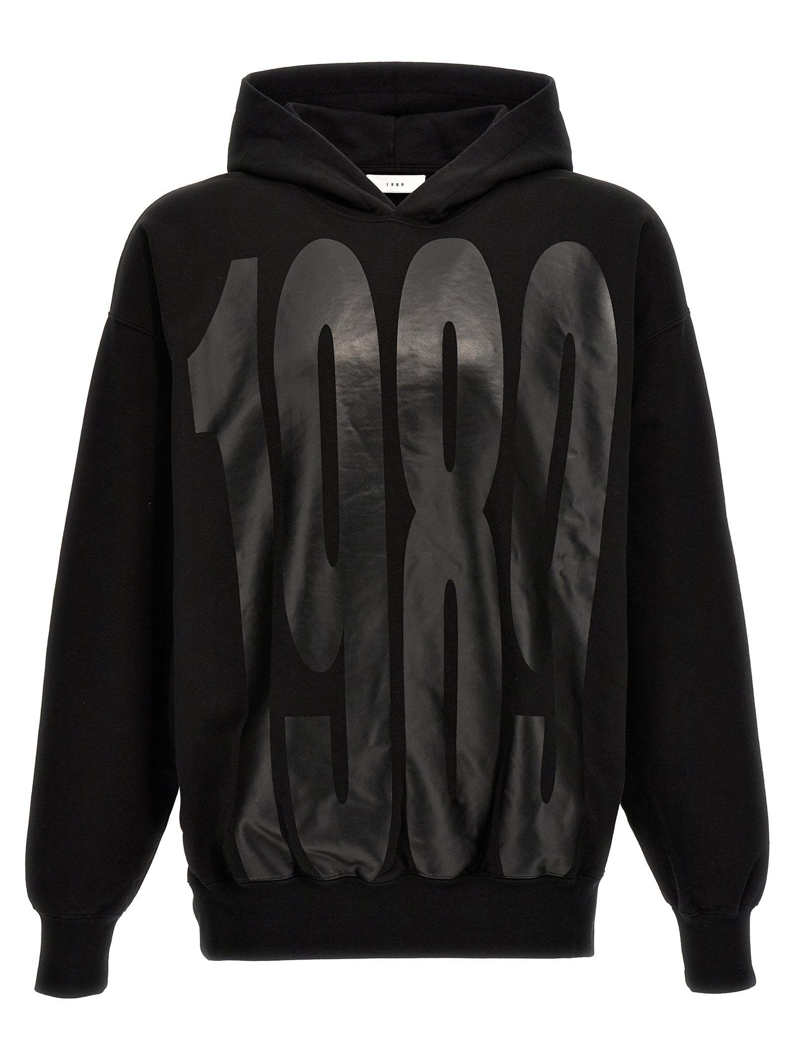 1989 Studio Black Cotton Men's Sweatshirt