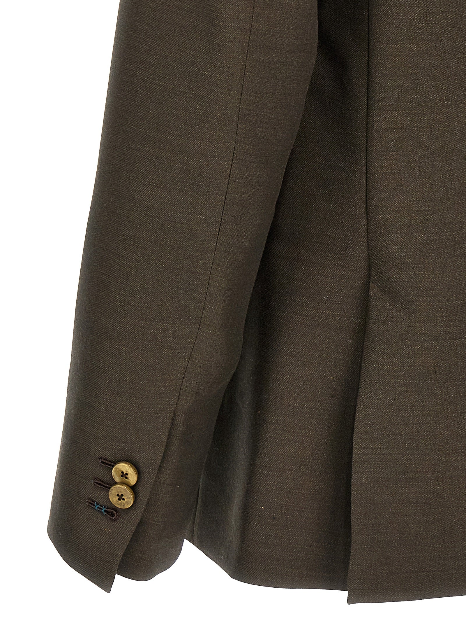 MAURIZIO MIRI Bicolor Wool Men's Blazer