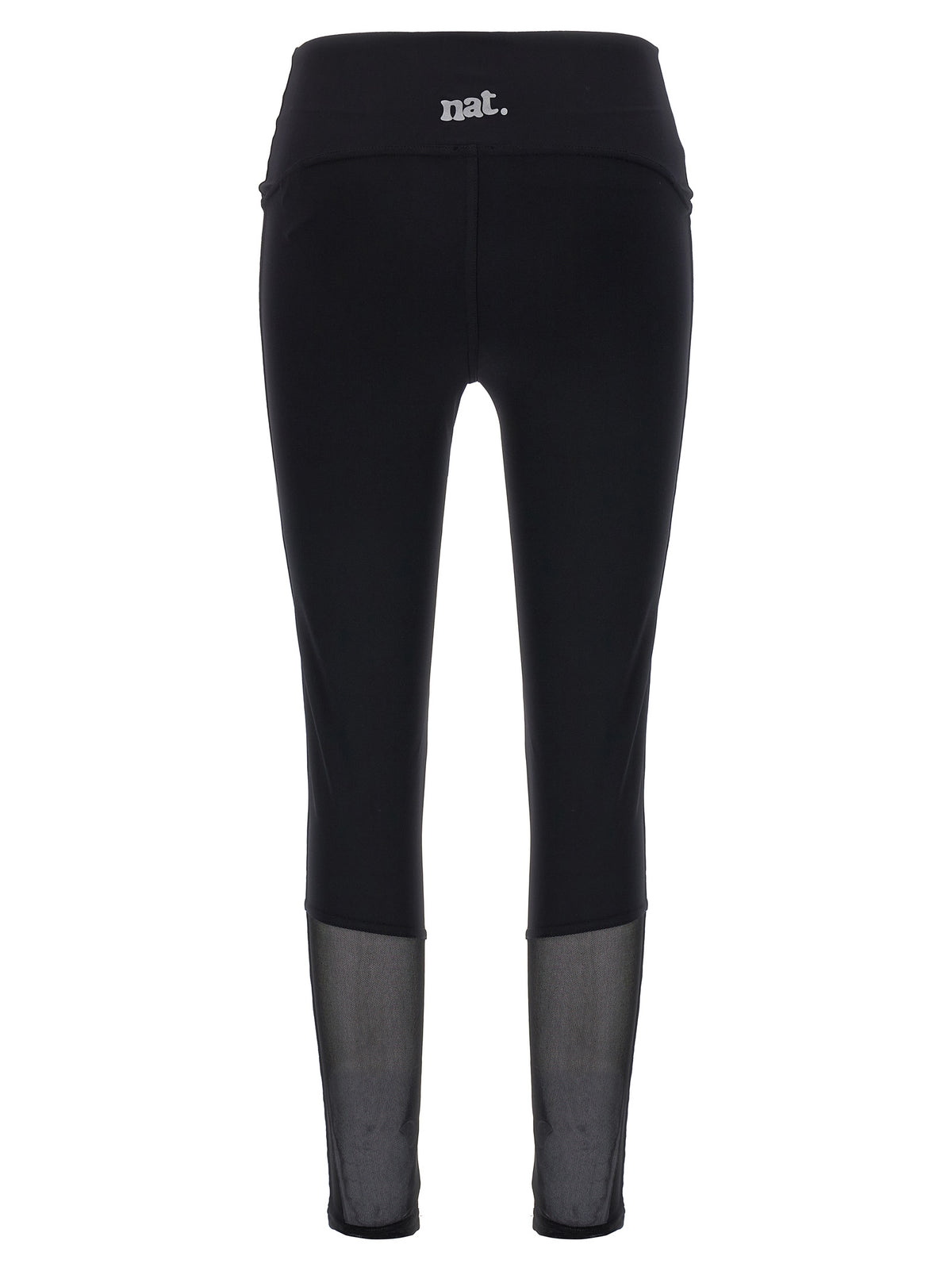NOT AFTER TEN Black Polyamide Women's Leggings
