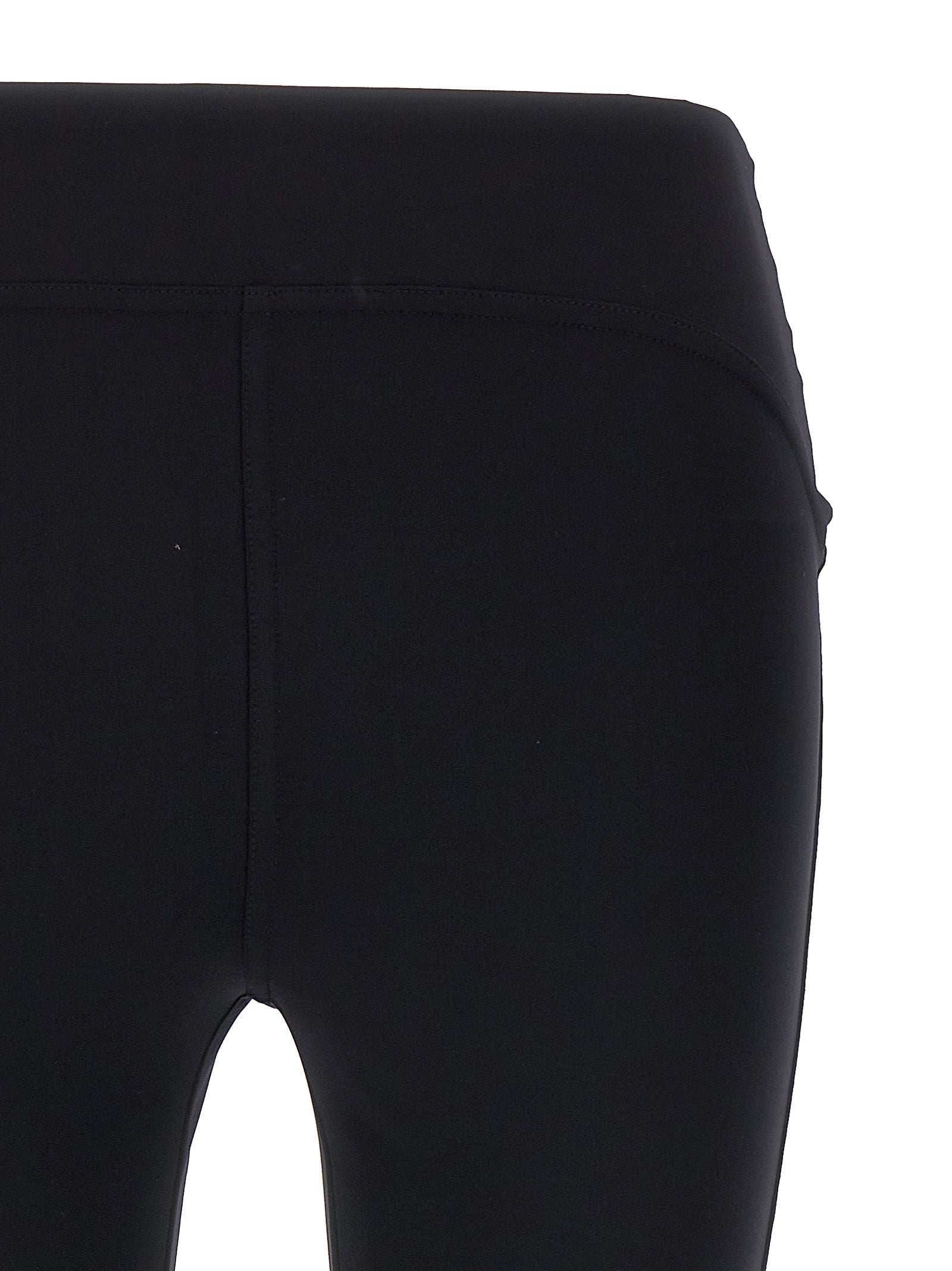 NOT AFTER TEN Black Polyamide Women's Leggings