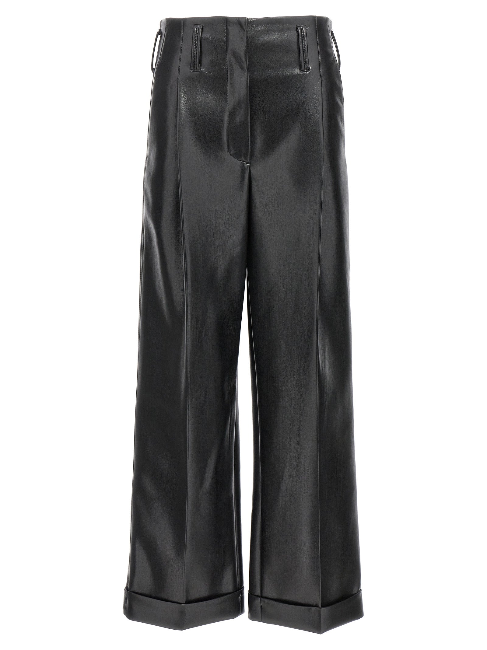 Philosophy Black Polyester Casual Women's Pants