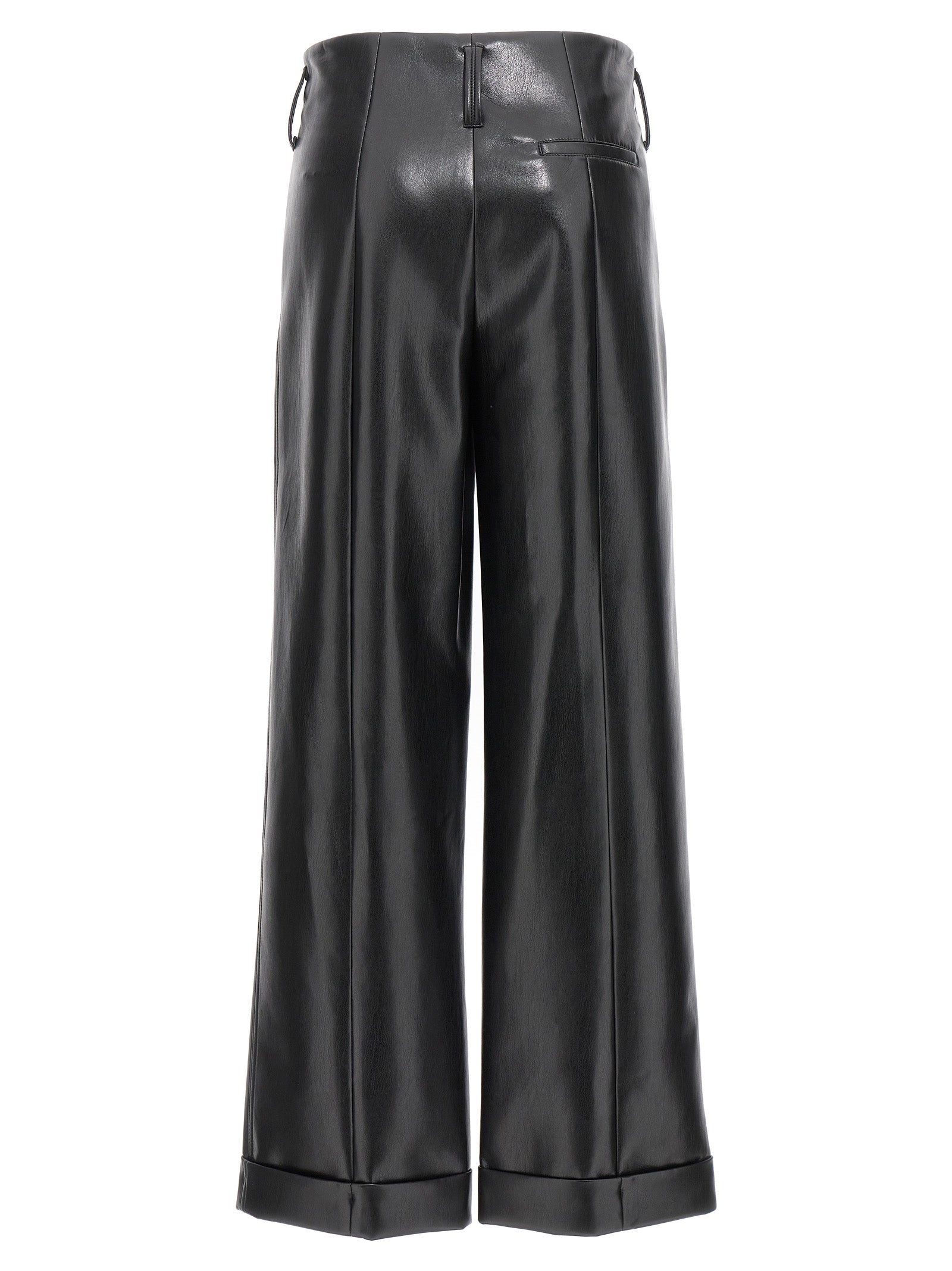 Philosophy Black Polyester Casual Women's Pants