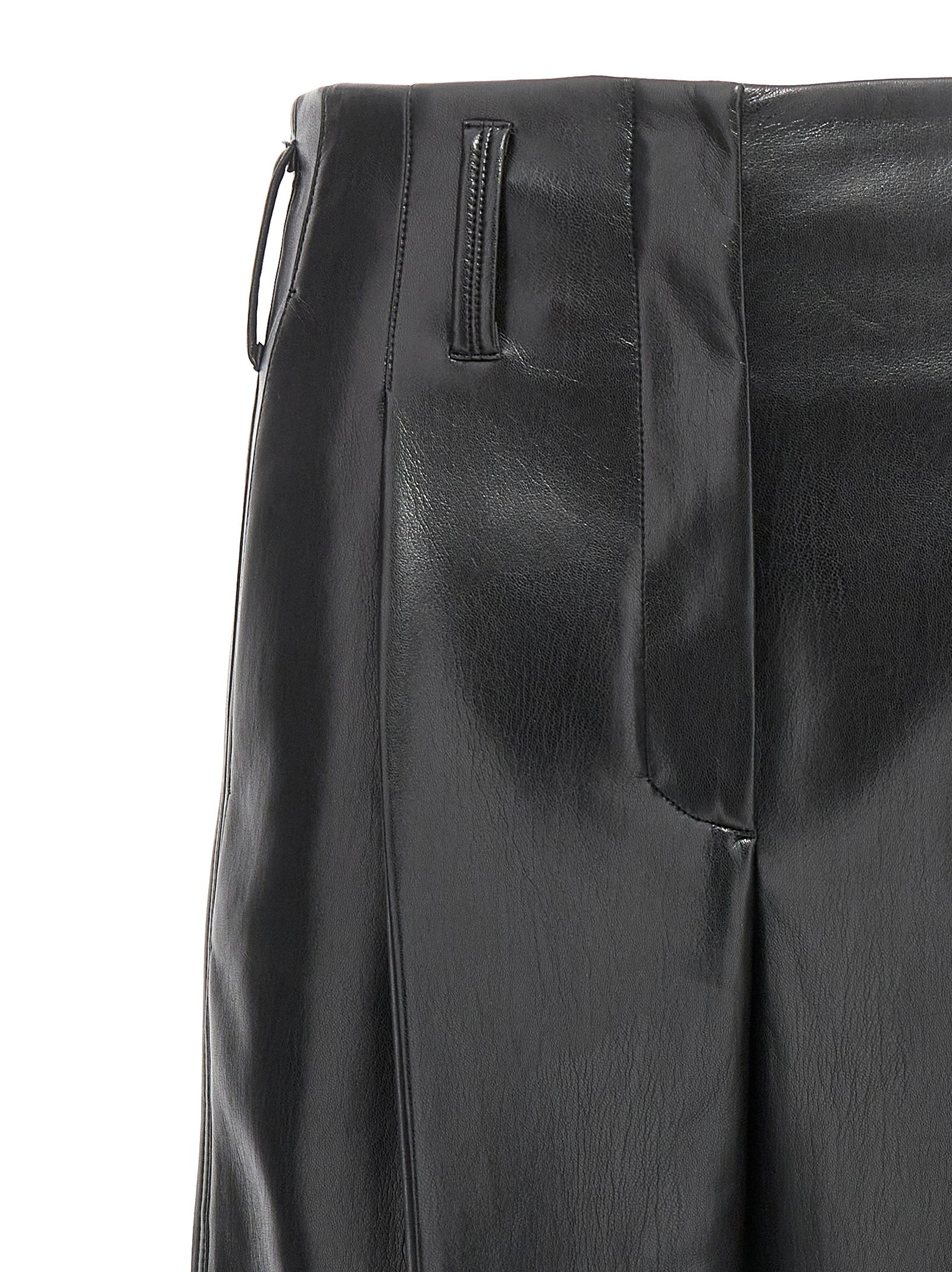 Philosophy Black Polyester Casual Women's Pants