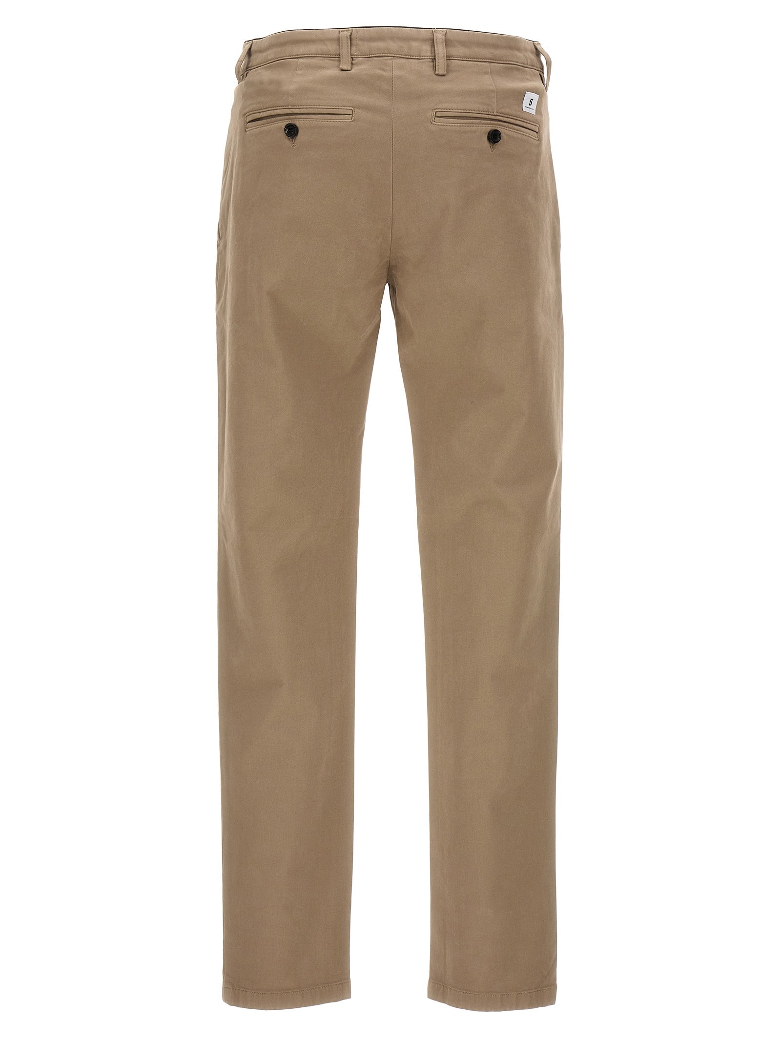 Department 5 Beige Cotton Casual Men's Pants