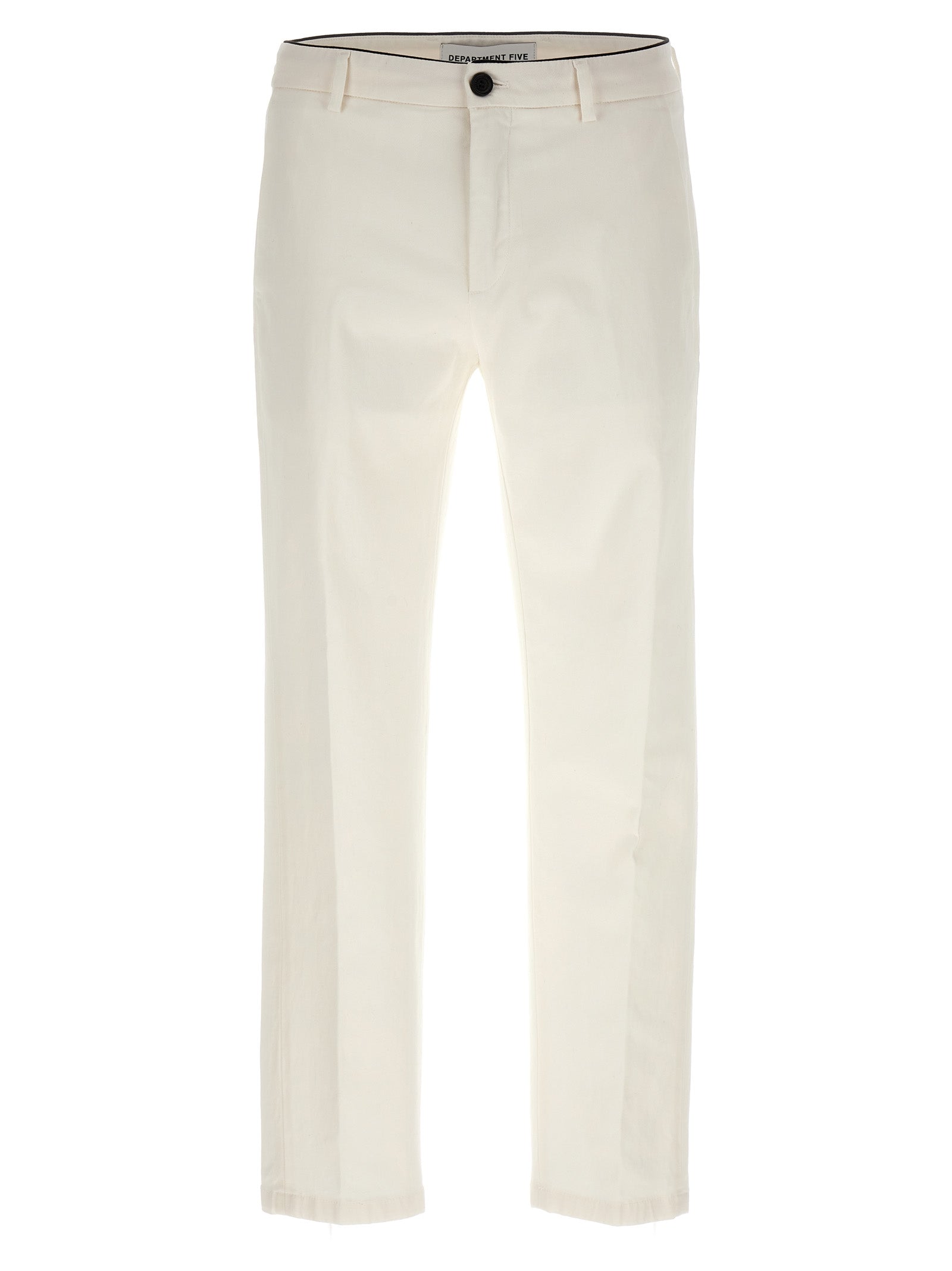 Department 5 White Cotton Men's Pants