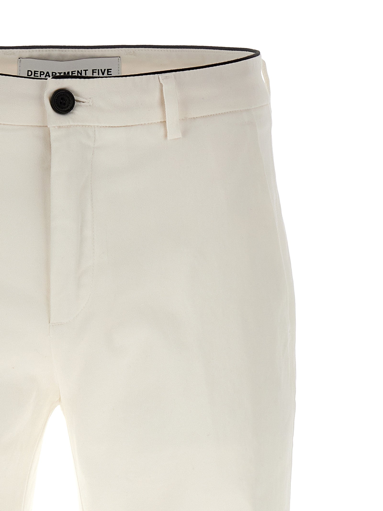 Department 5 White Cotton Men's Pants