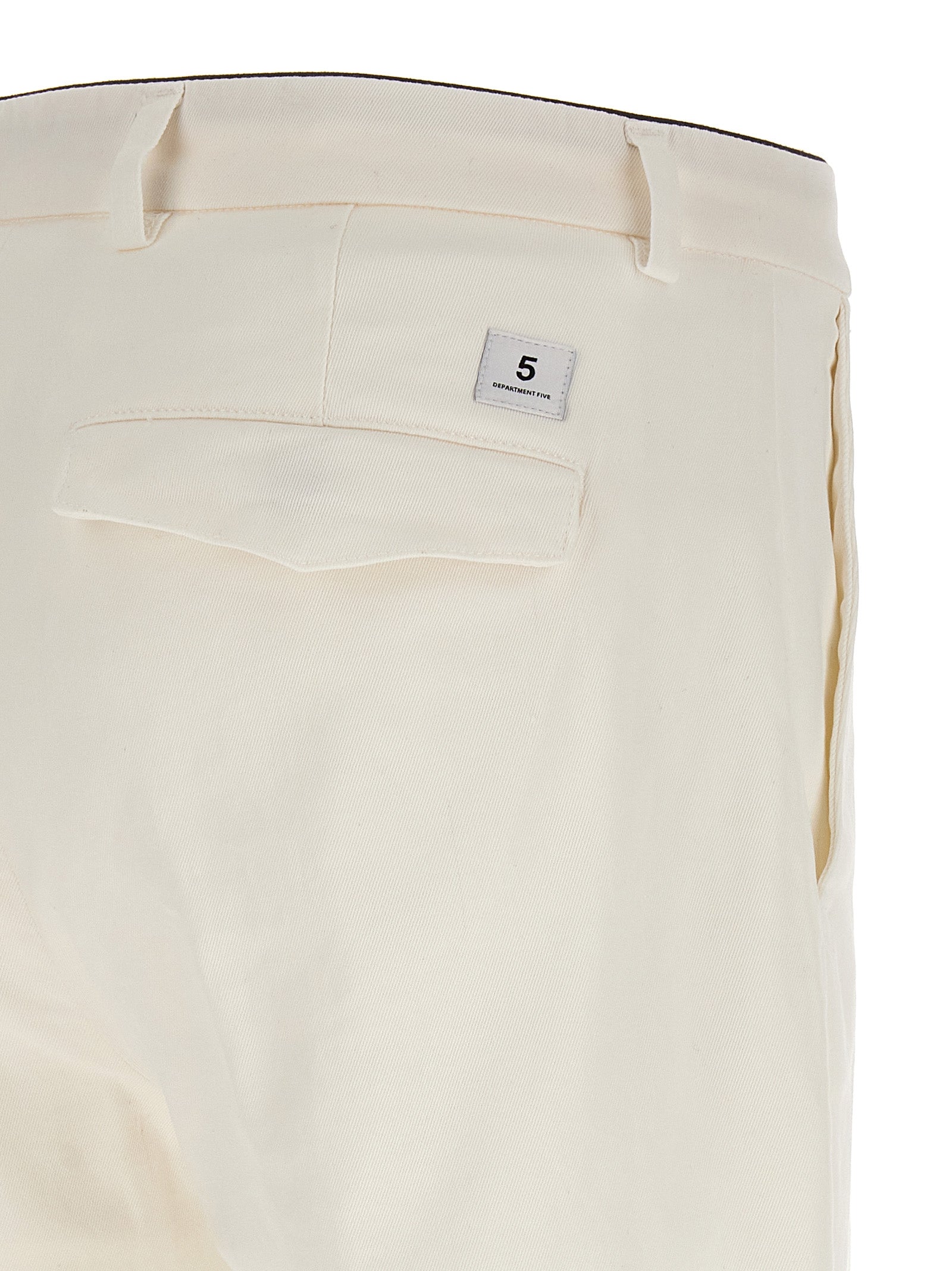 Department 5 White Cotton Men's Pants
