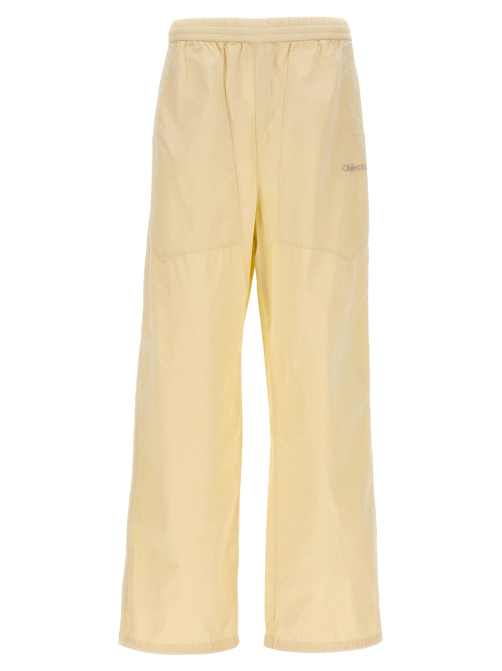 Objects IV Life White Cotton Casual Men's Pants