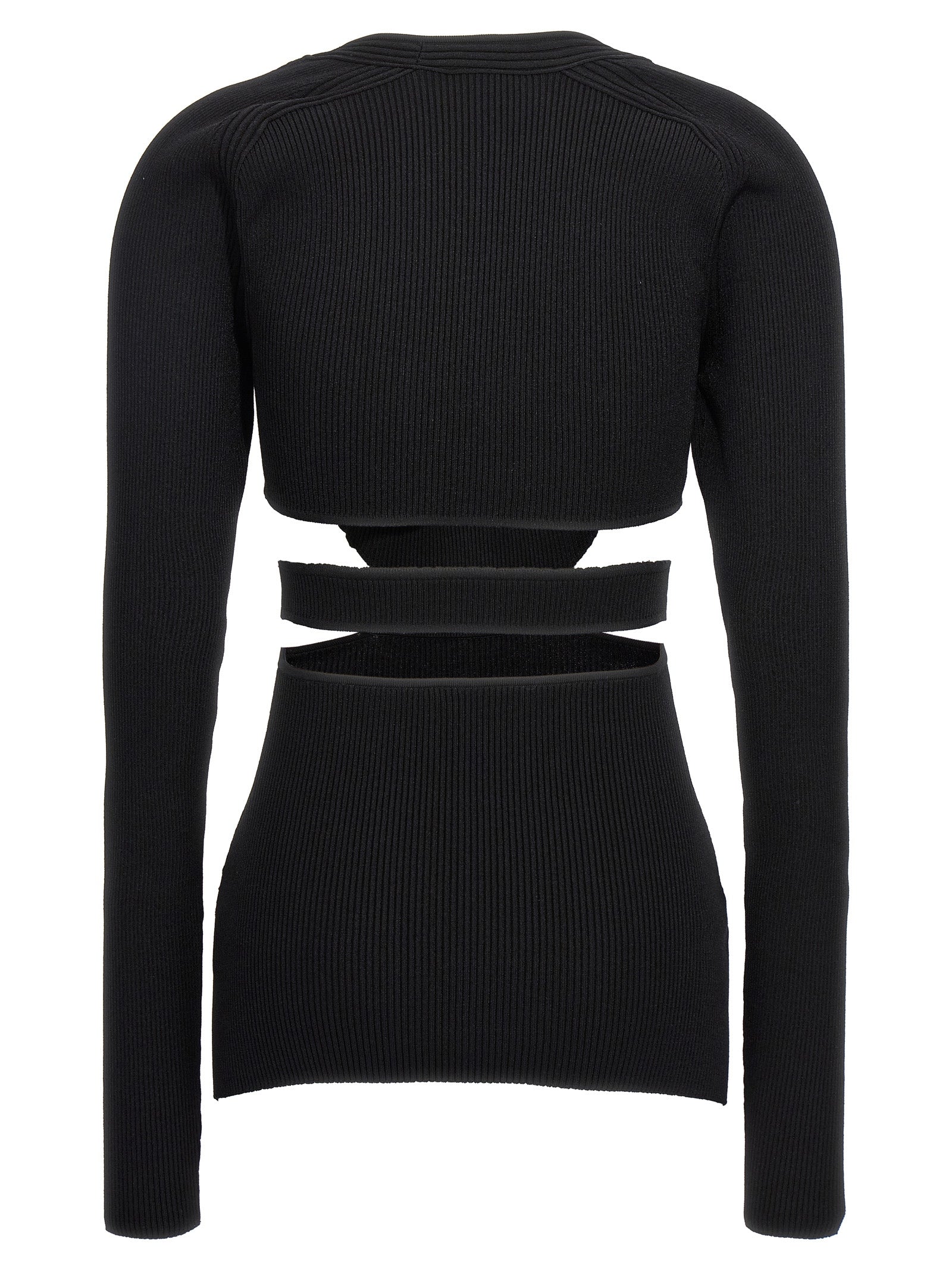 Nensi Dojaka Black Viscose Women's Cardigan