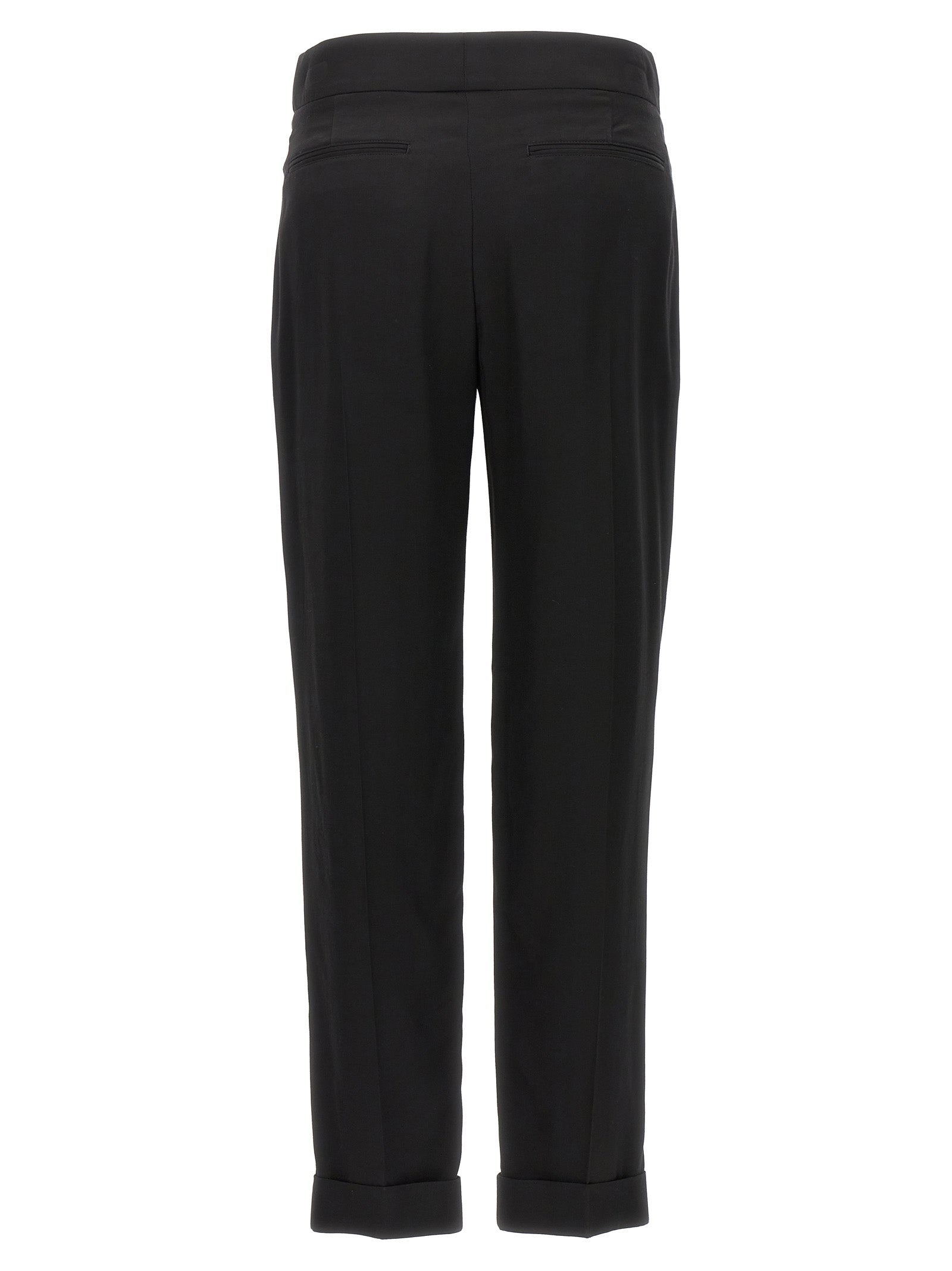 Tom Ford Black Viscose Dress Women's Pants