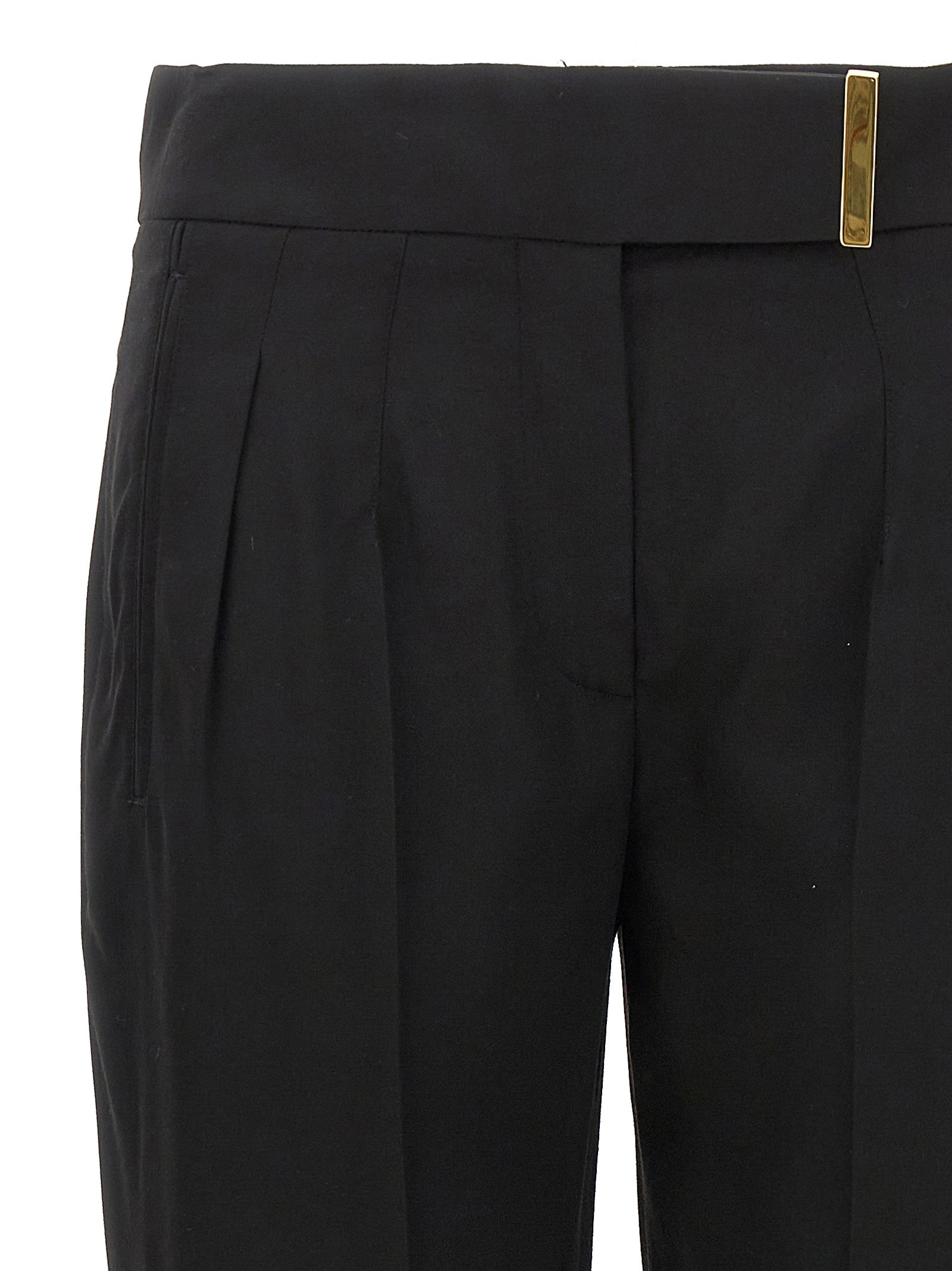 Tom Ford Black Viscose Dress Women's Pants