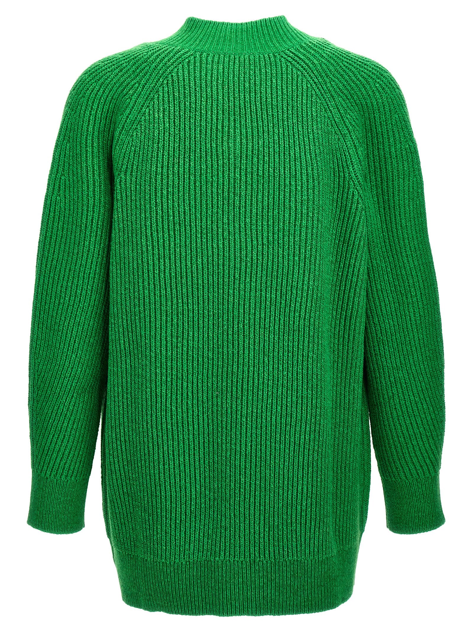 Jil Sander Bicolor Cotton Men's Cardigan