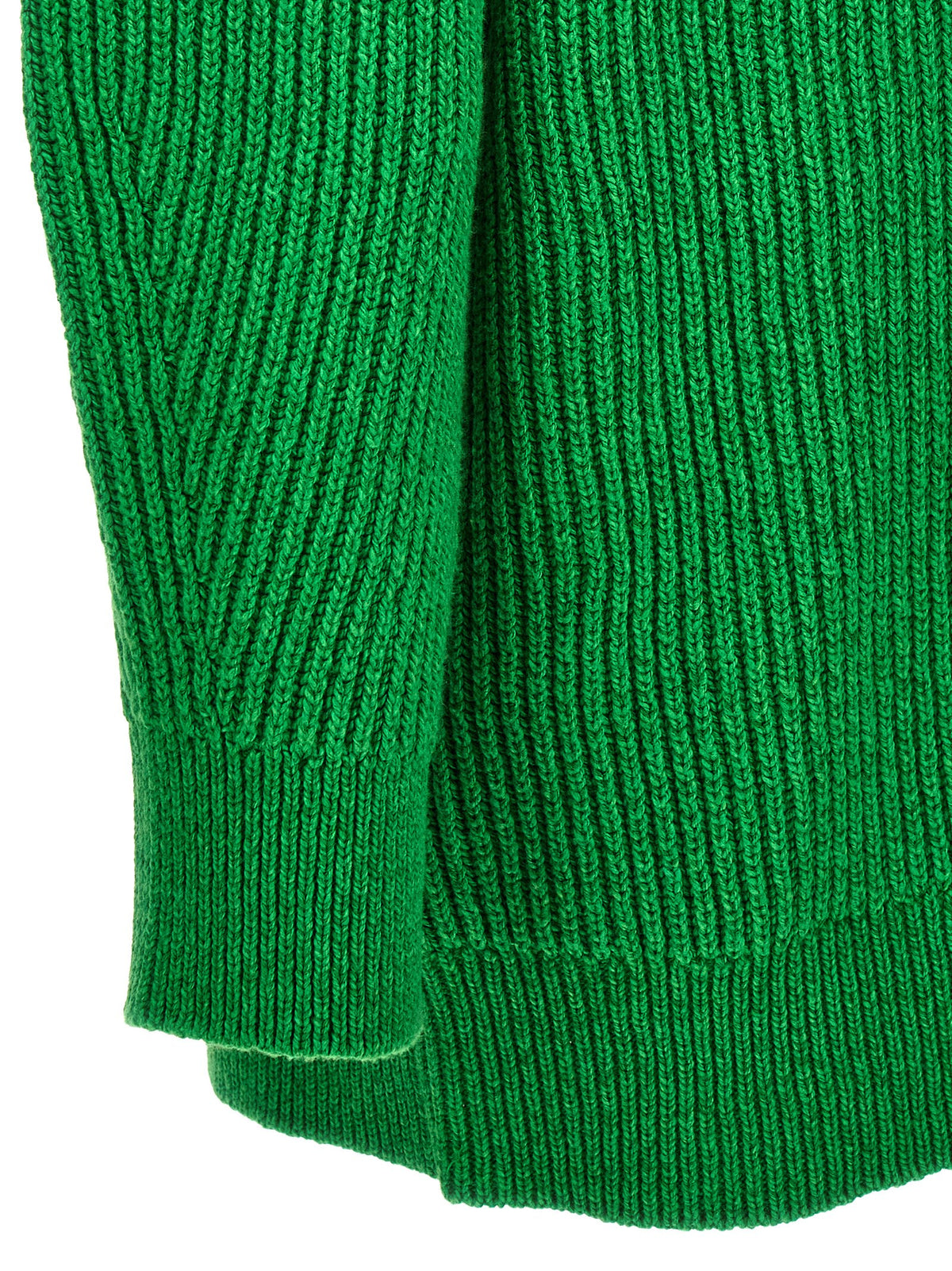 Jil Sander Bicolor Cotton Men's Cardigan
