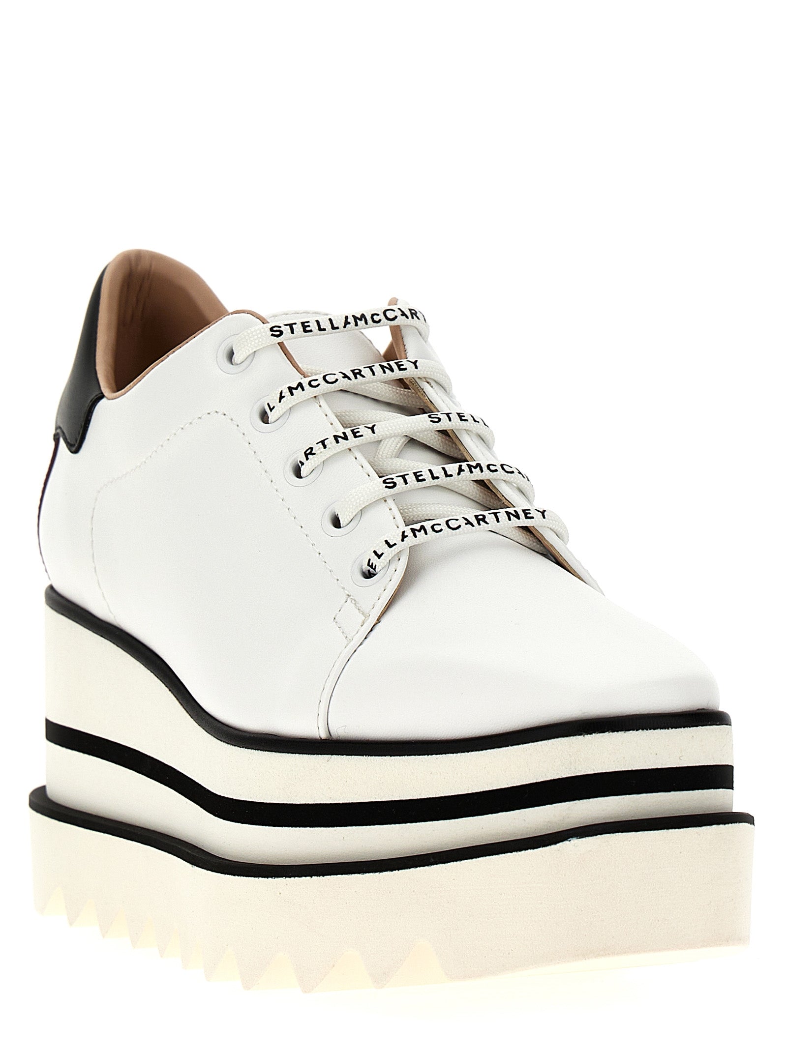 Stella McCartney Bicolor Polyethylene Wedge Women's Sandals