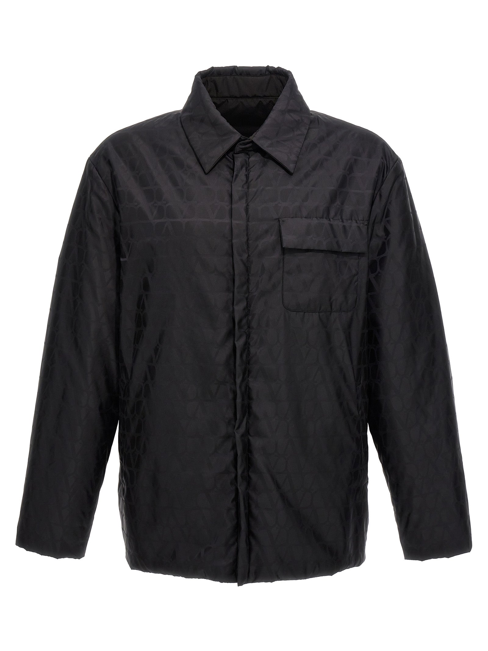 Valentino Garavani Black Polyamide Men's Jacket