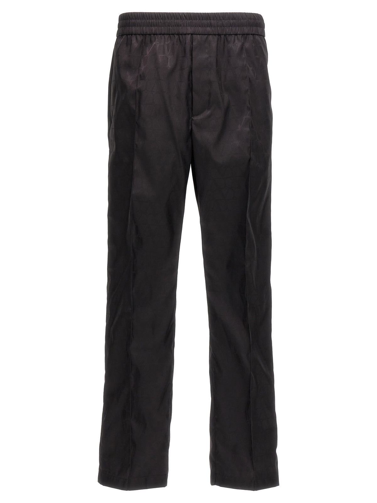 Valentino Garavani Black Polyamide Casual Men's Pants