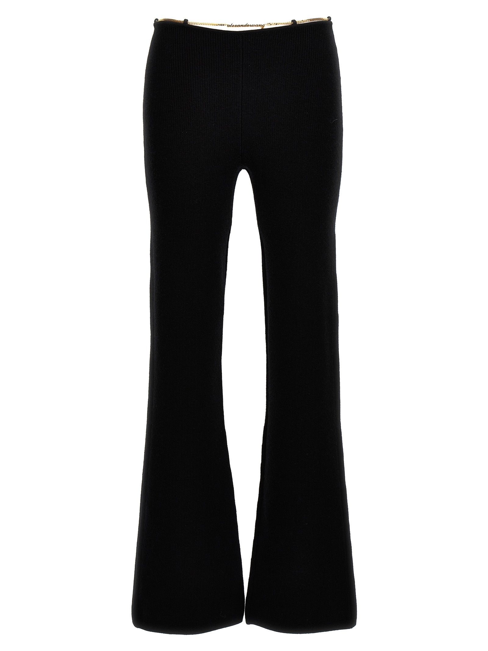 Alexander Wang Black Wool Casual Women's Pants