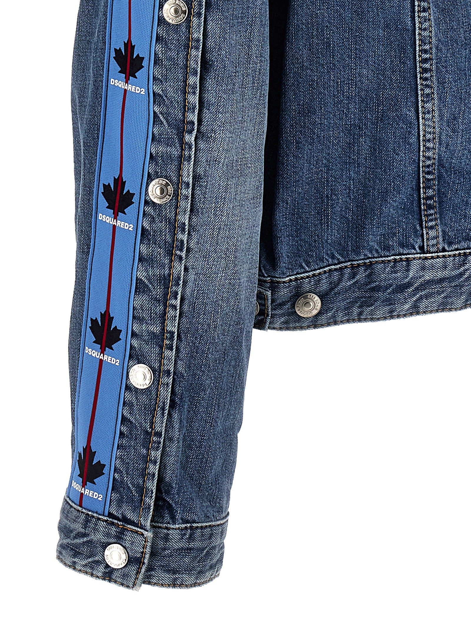 Dsquared² Blue Cotton Denim Men's Jacket