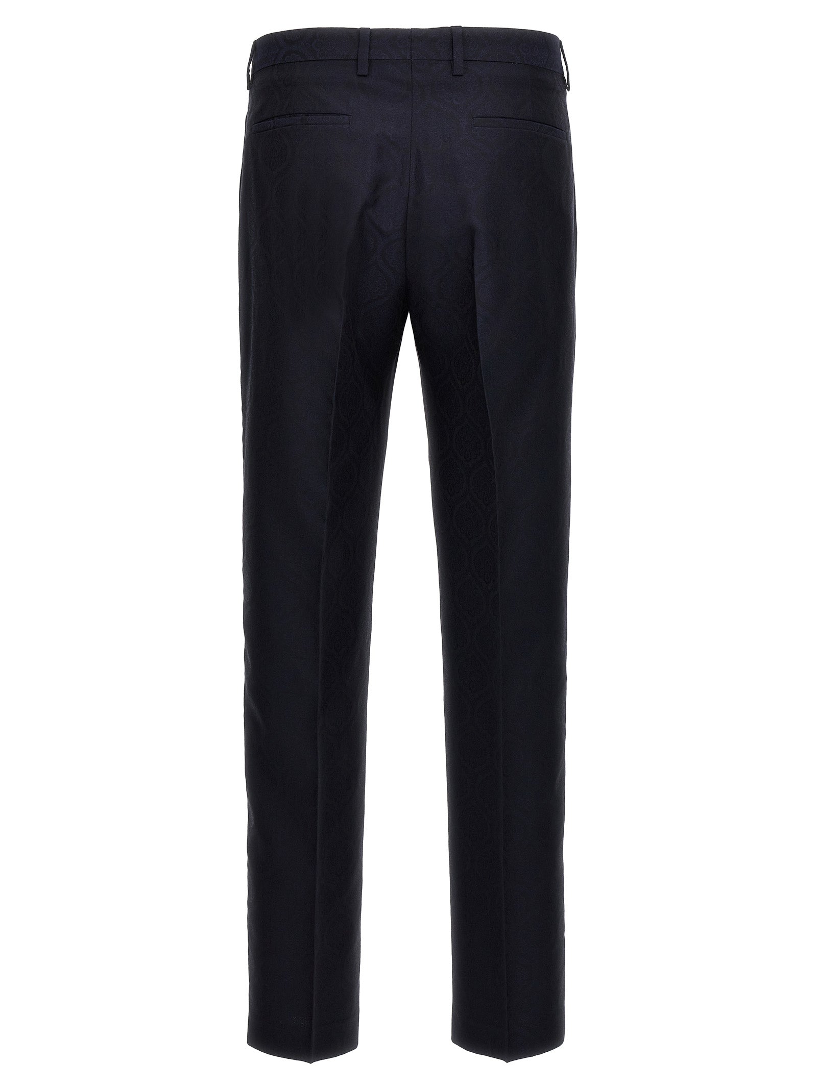 Etro Blue Cotton Dress Men's Pants