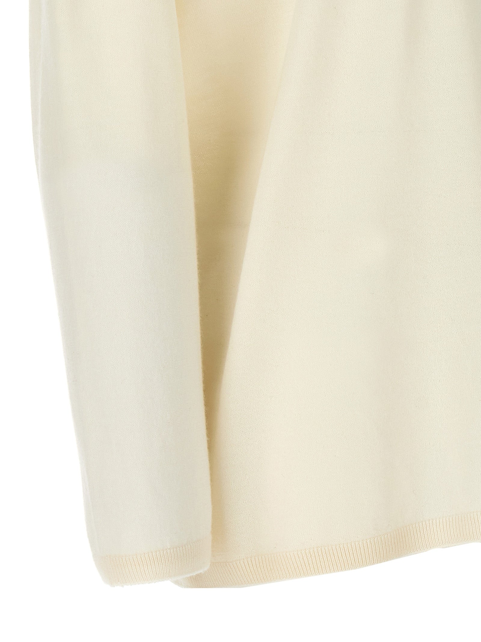 Max Mara White Cashmere Women's Cardigan