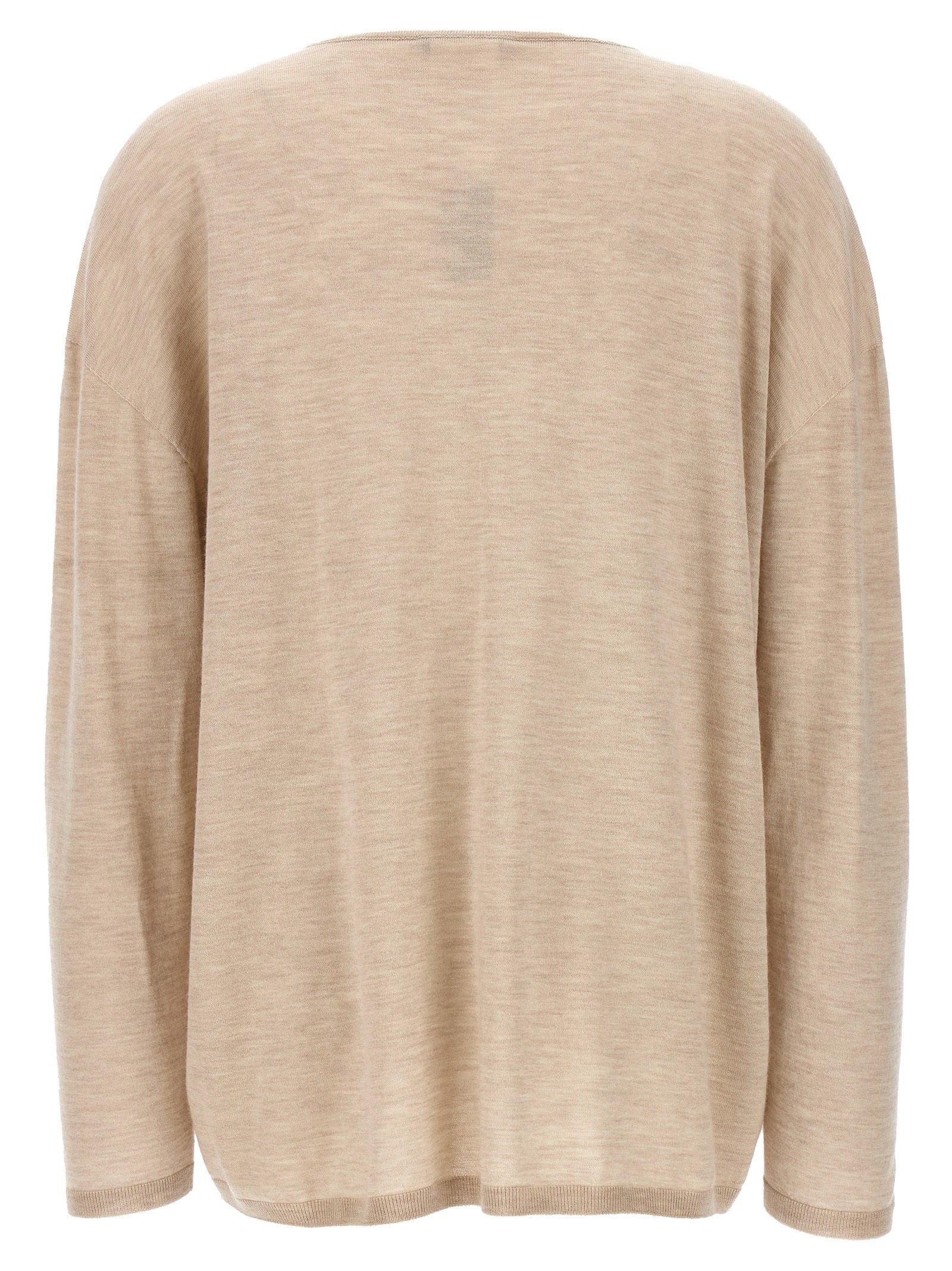Max Mara Beige Cashmere Women's Cardigan