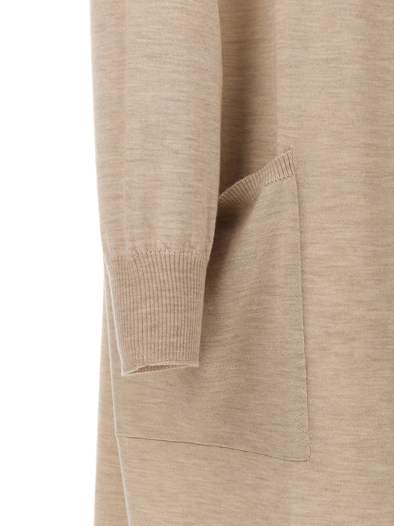Max Mara Beige Cashmere Women's Cardigan