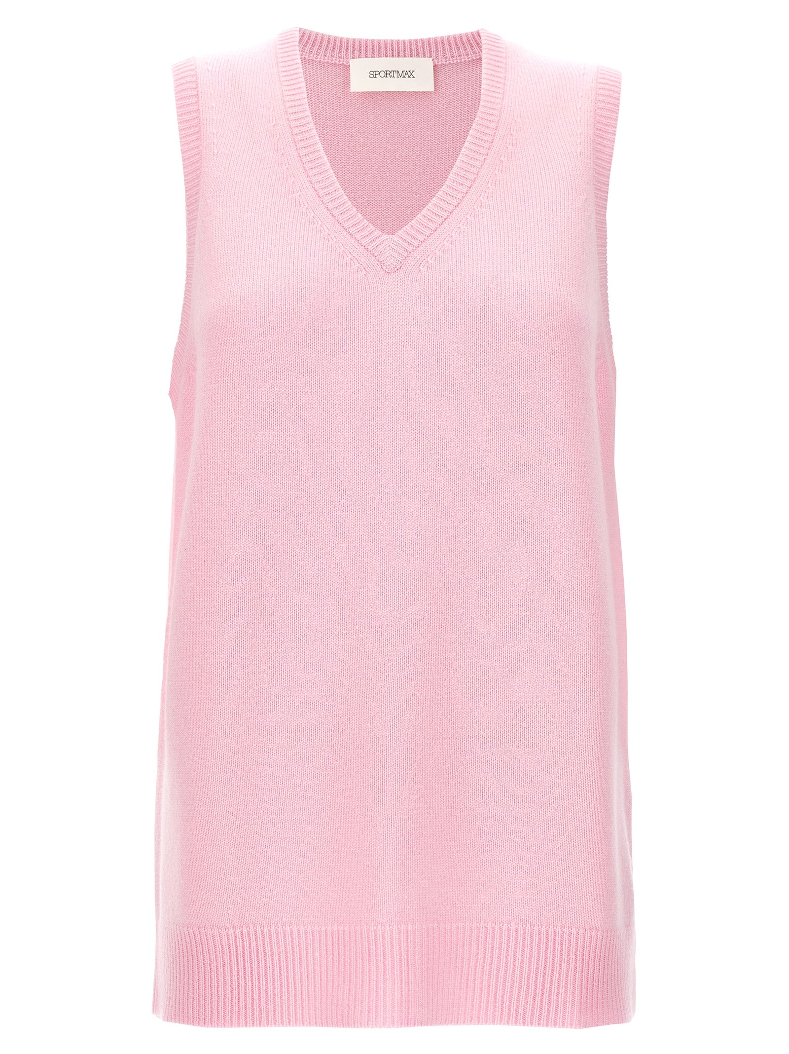 Sportmax Multicolor Wool Sleeveless Women's Jacket