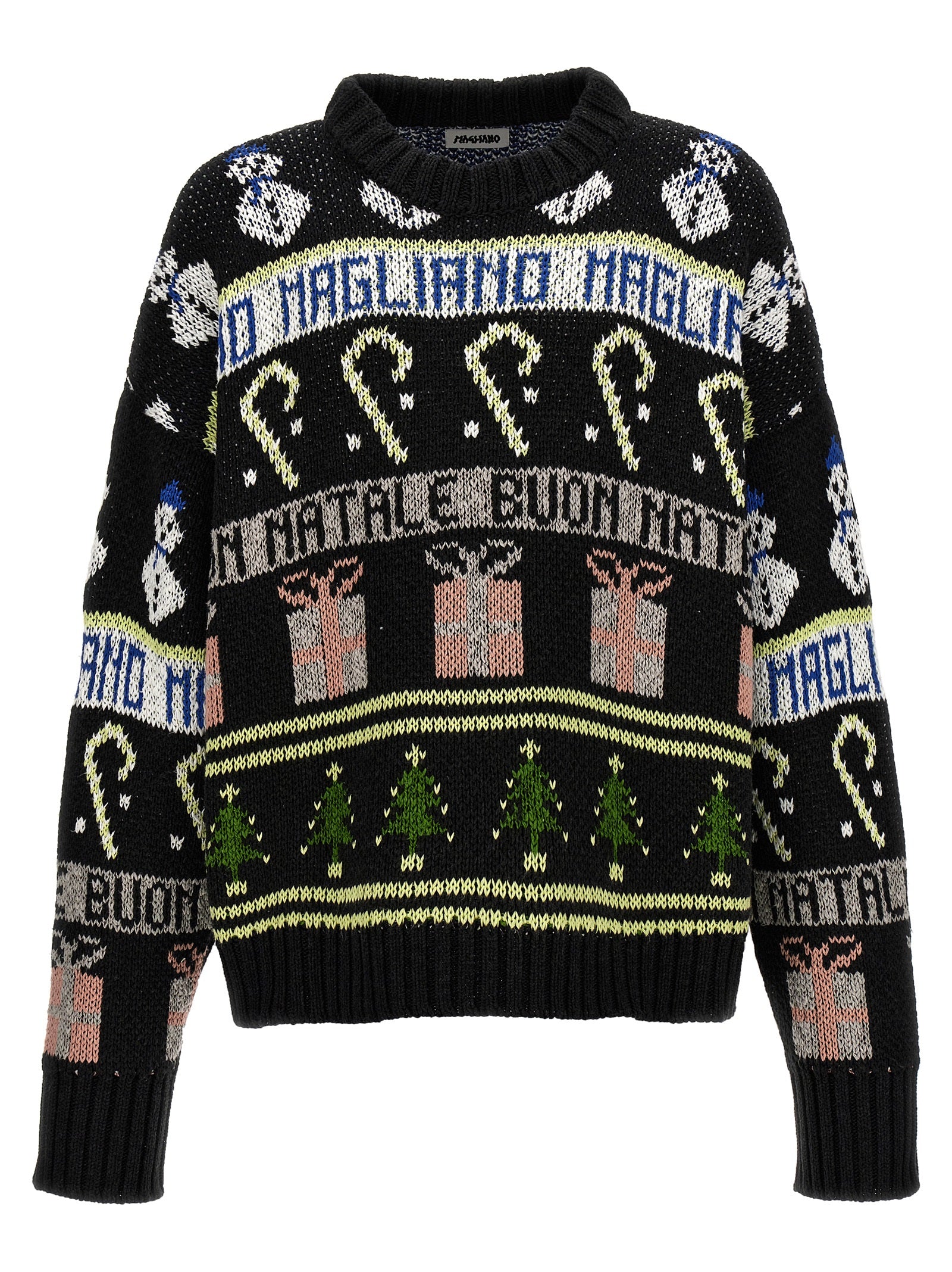 Magliano Black Cotton Men's Cardigan