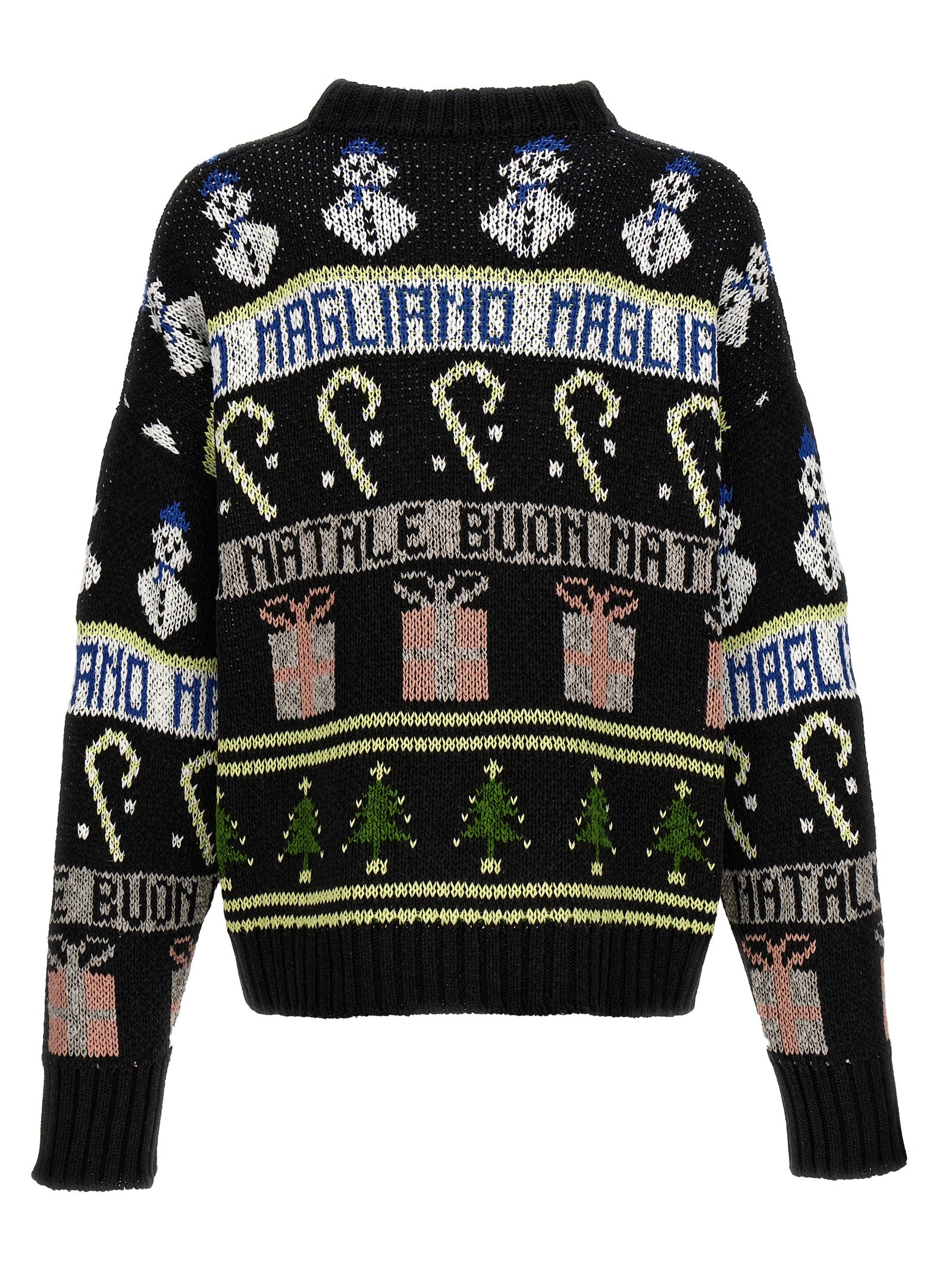 Magliano Black Cotton Men's Cardigan