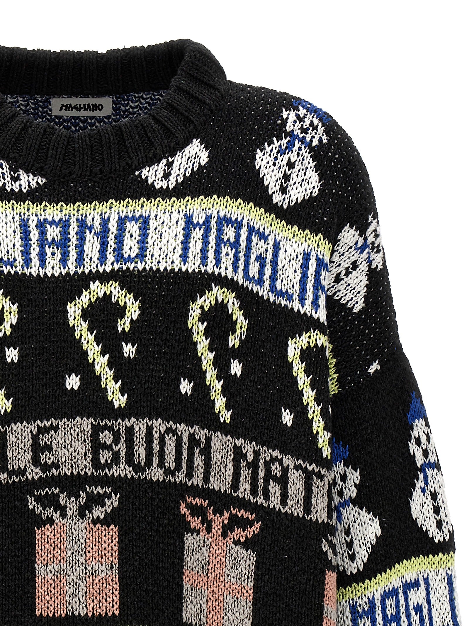 Magliano Black Cotton Men's Cardigan