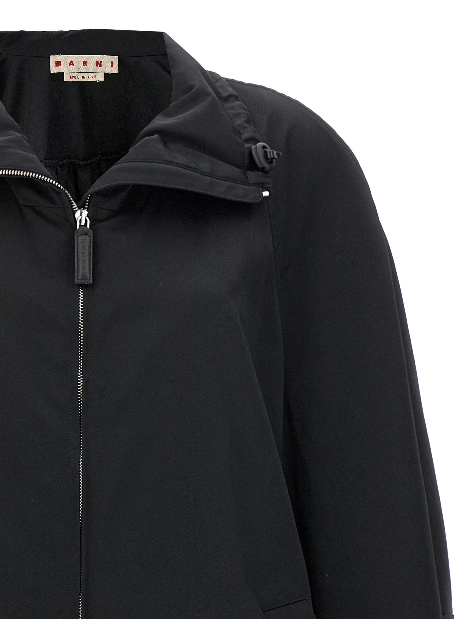 Marni Black Polyester Women's Parka