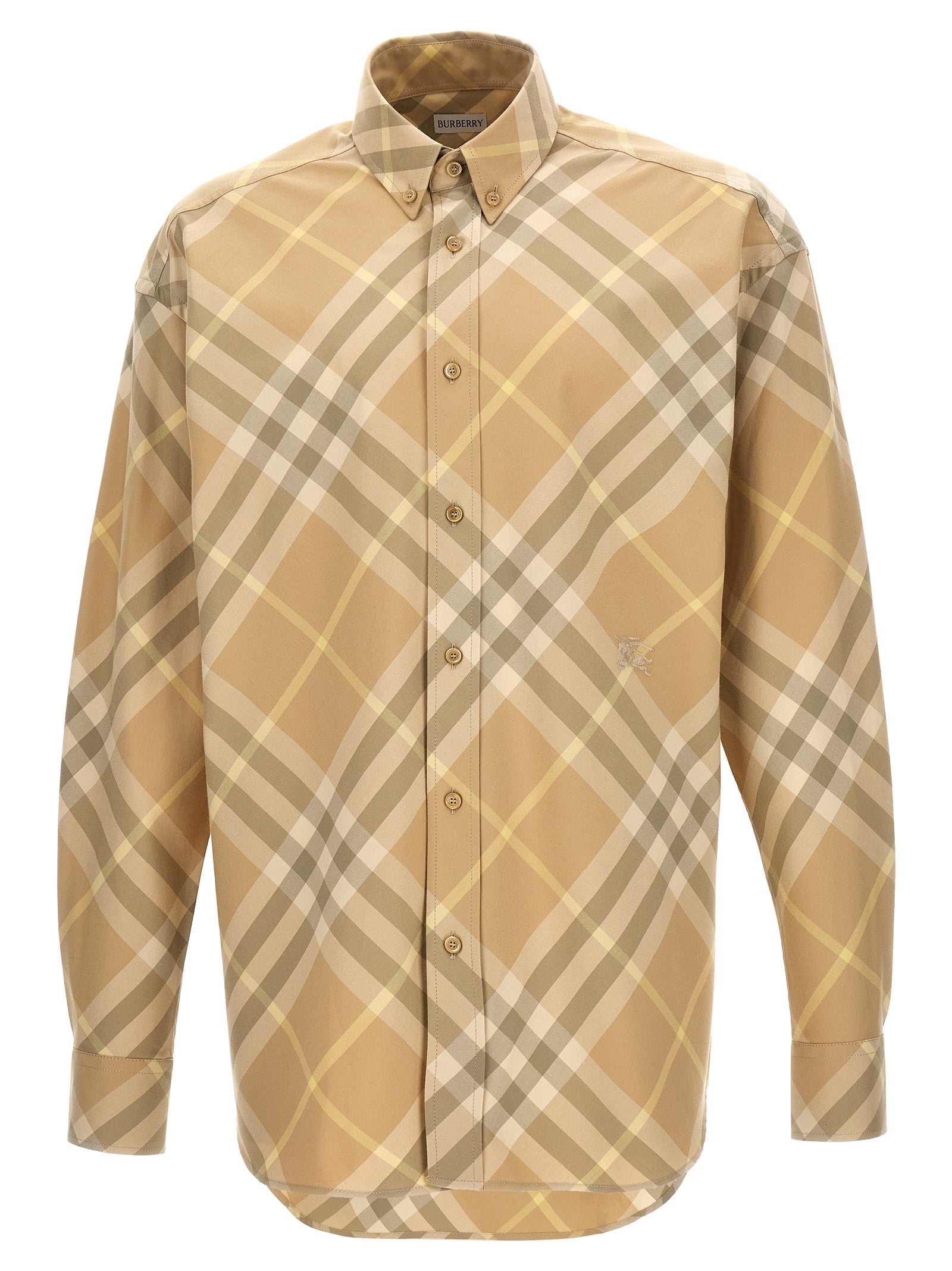 Burberry Beige Cotton Men's Blouse