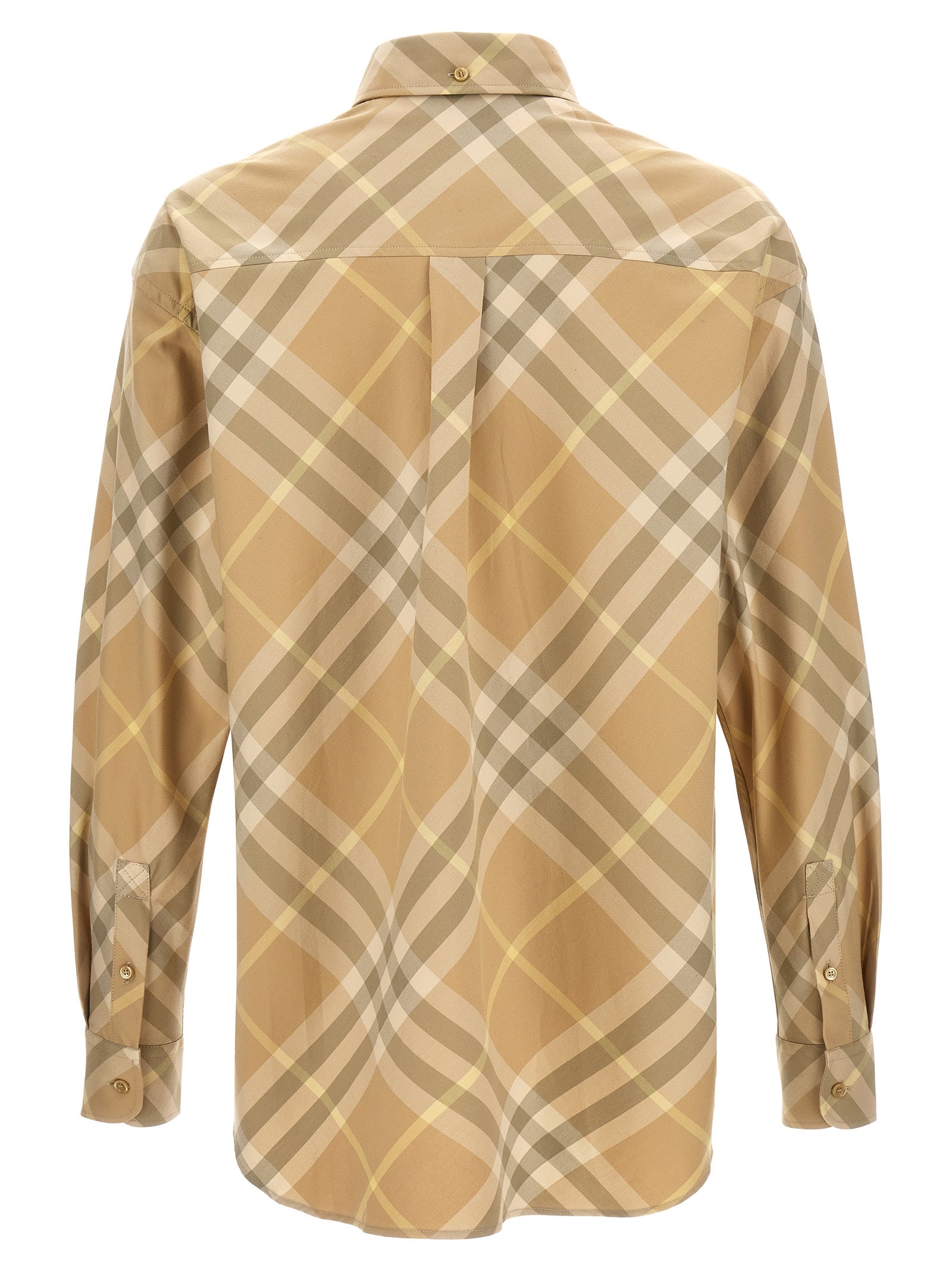 Burberry Beige Cotton Men's Blouse