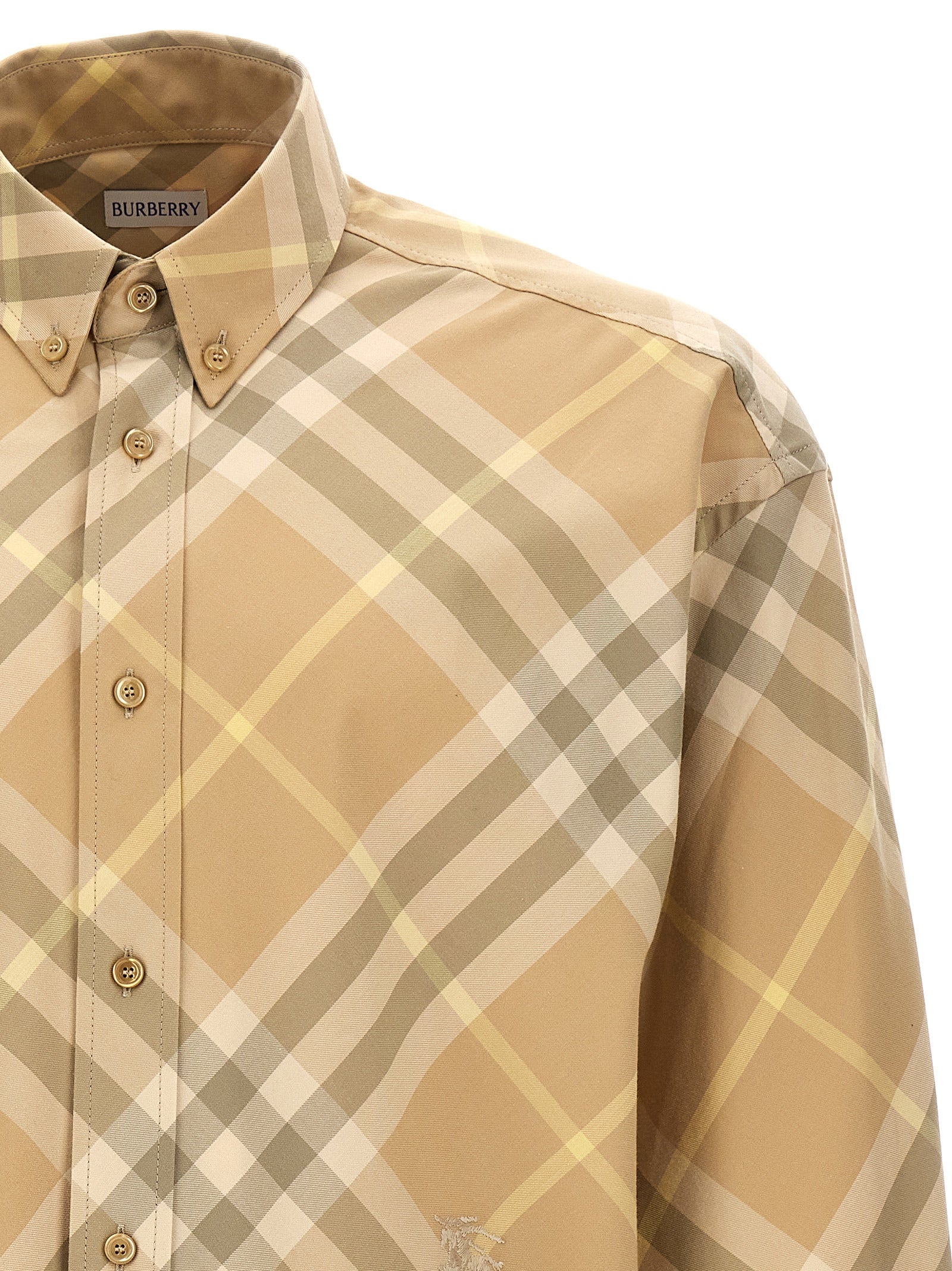 Burberry Beige Cotton Men's Blouse