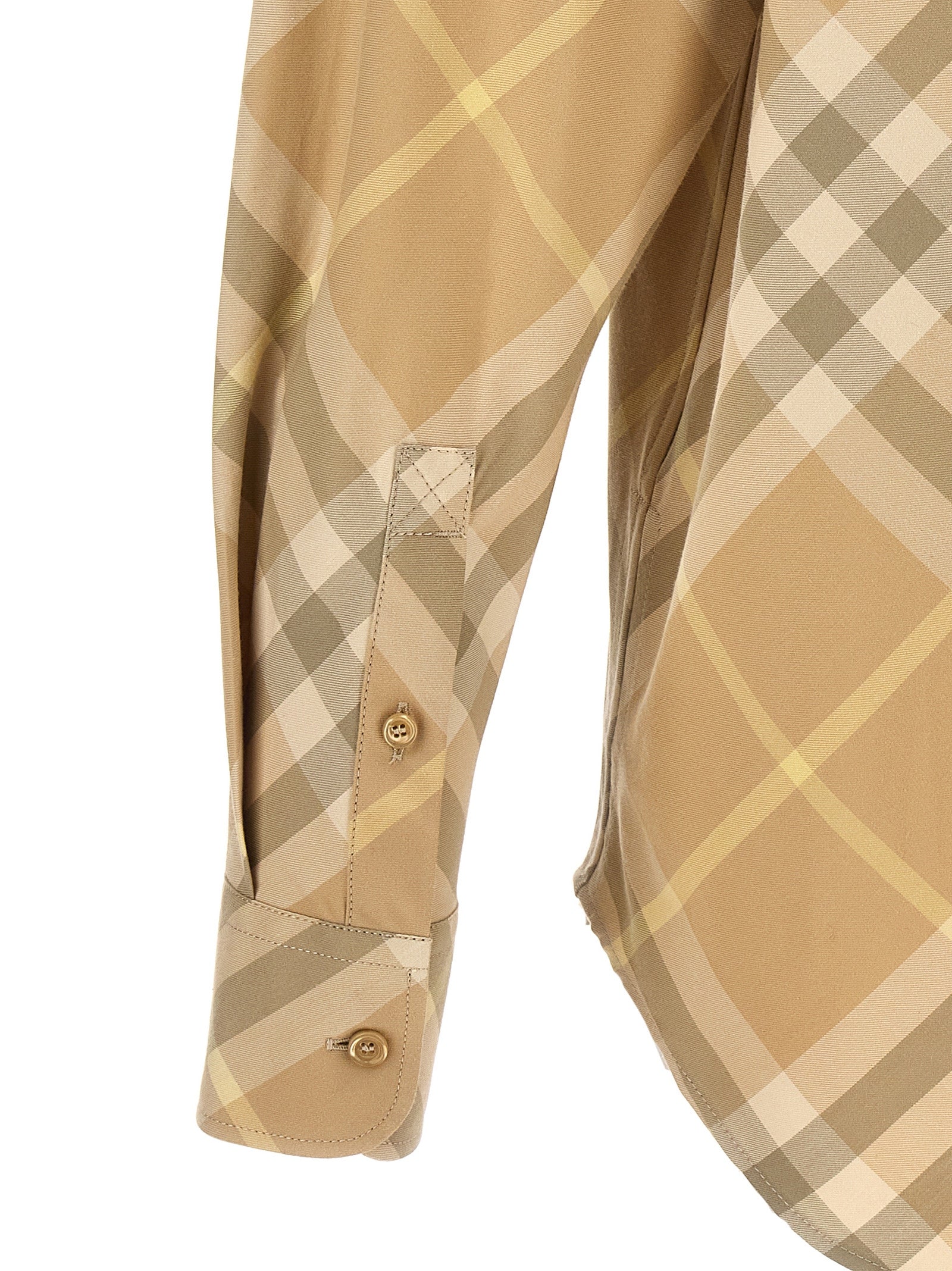 Burberry Beige Cotton Men's Blouse