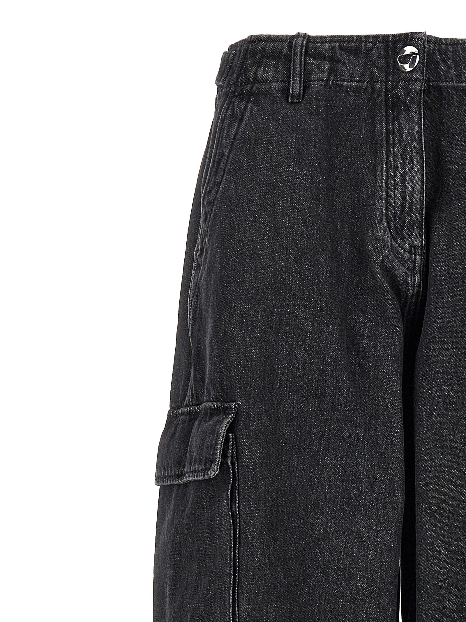 Coperni Black Cotton Jeans Women's Denim