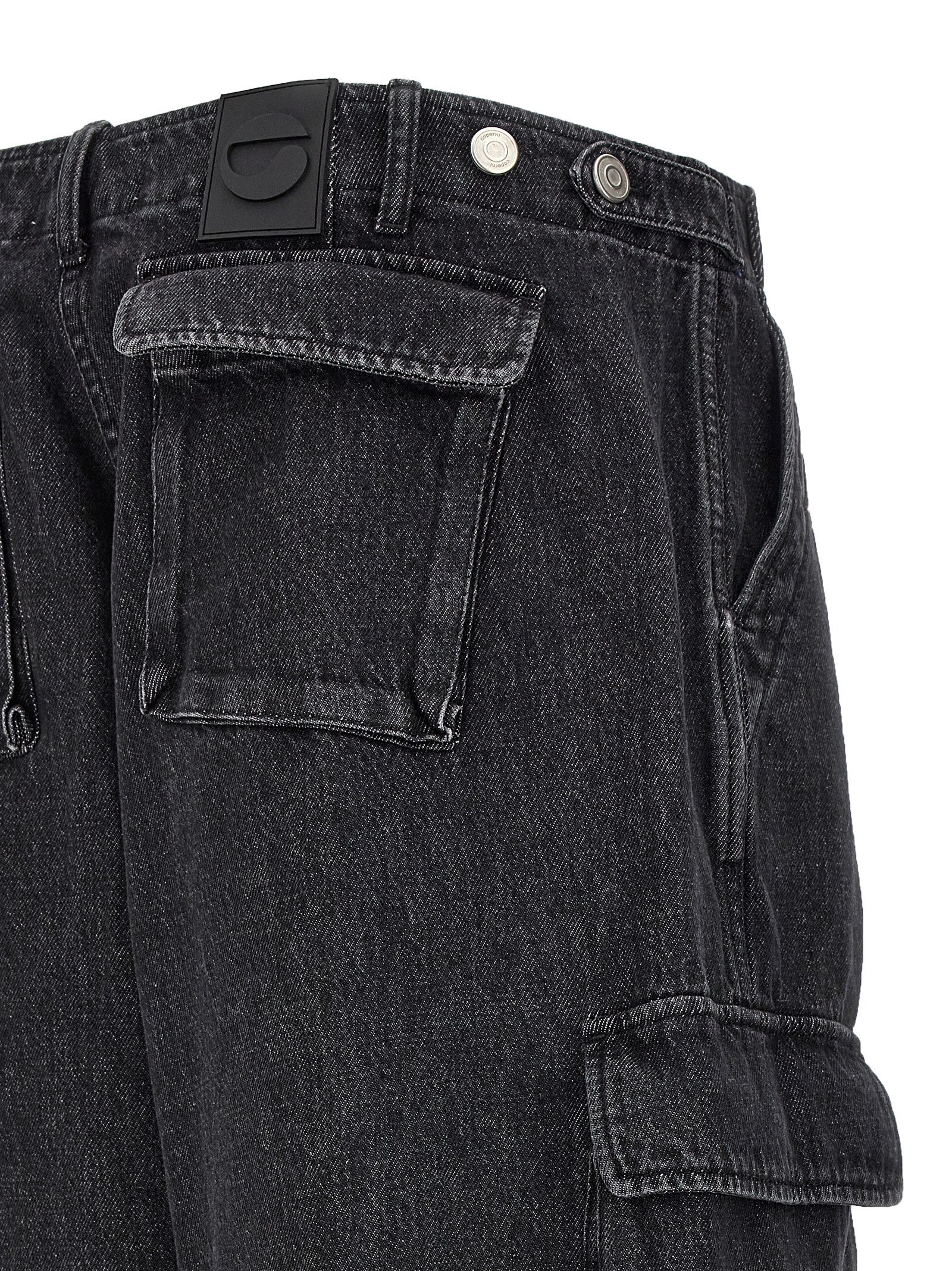 Coperni Black Cotton Jeans Women's Denim