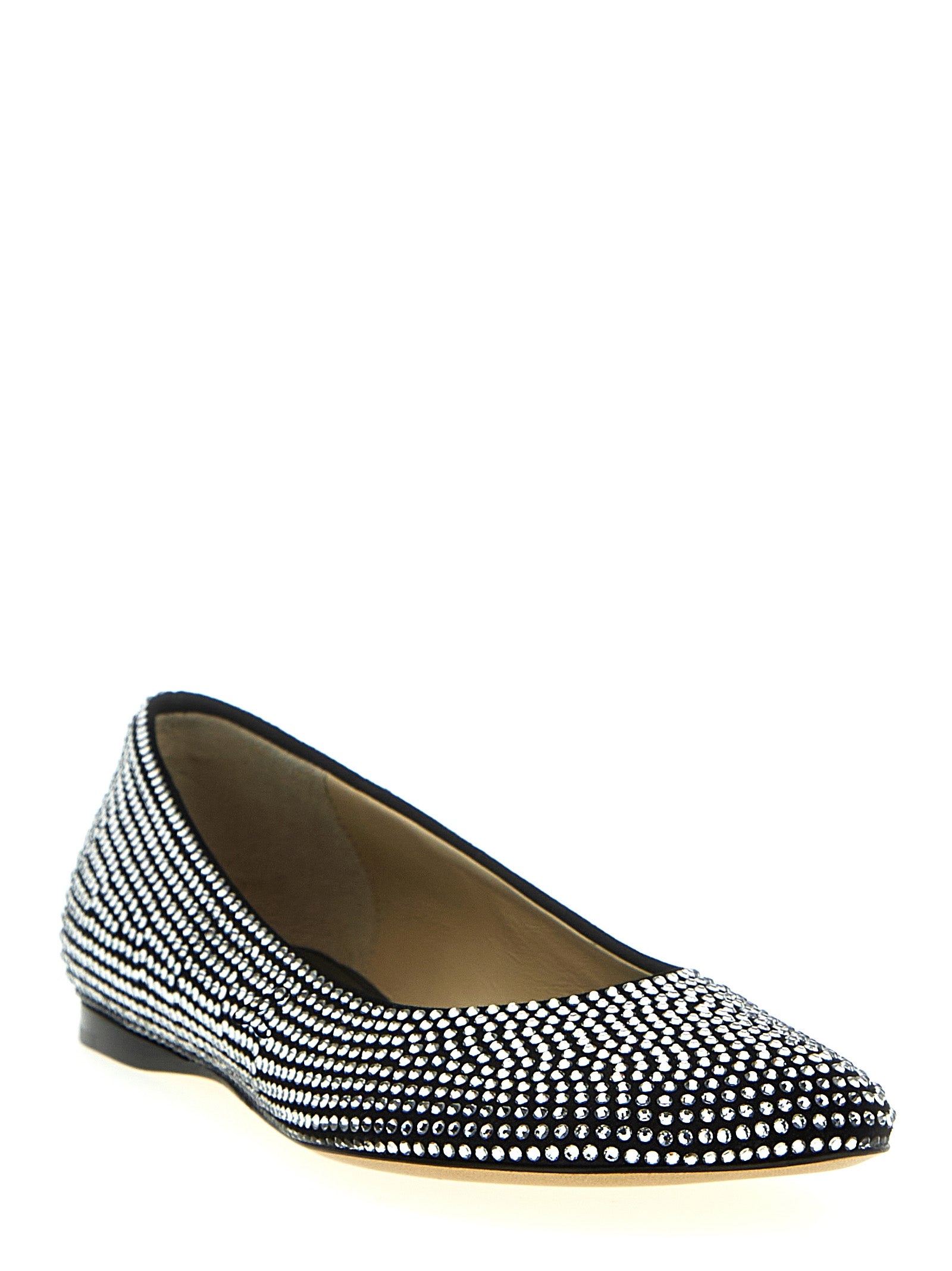 Loewe Black Goatskin Ballet Women's Flats