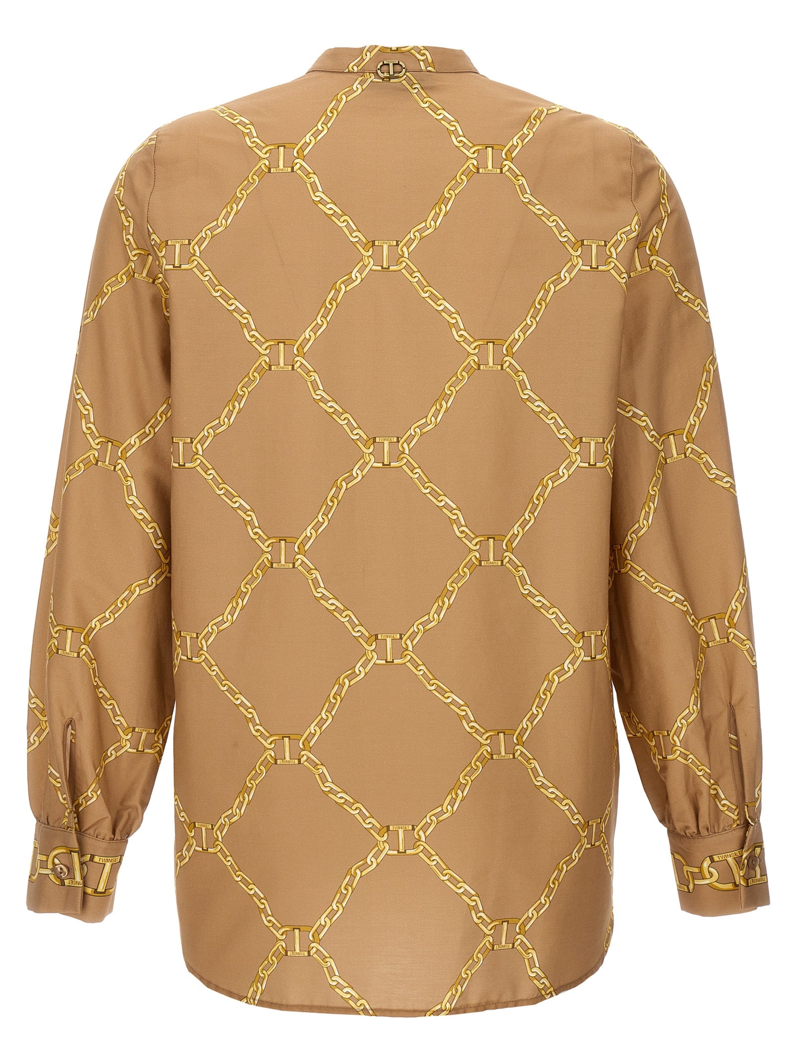 Twinset Beige Cotton Women's Blouse