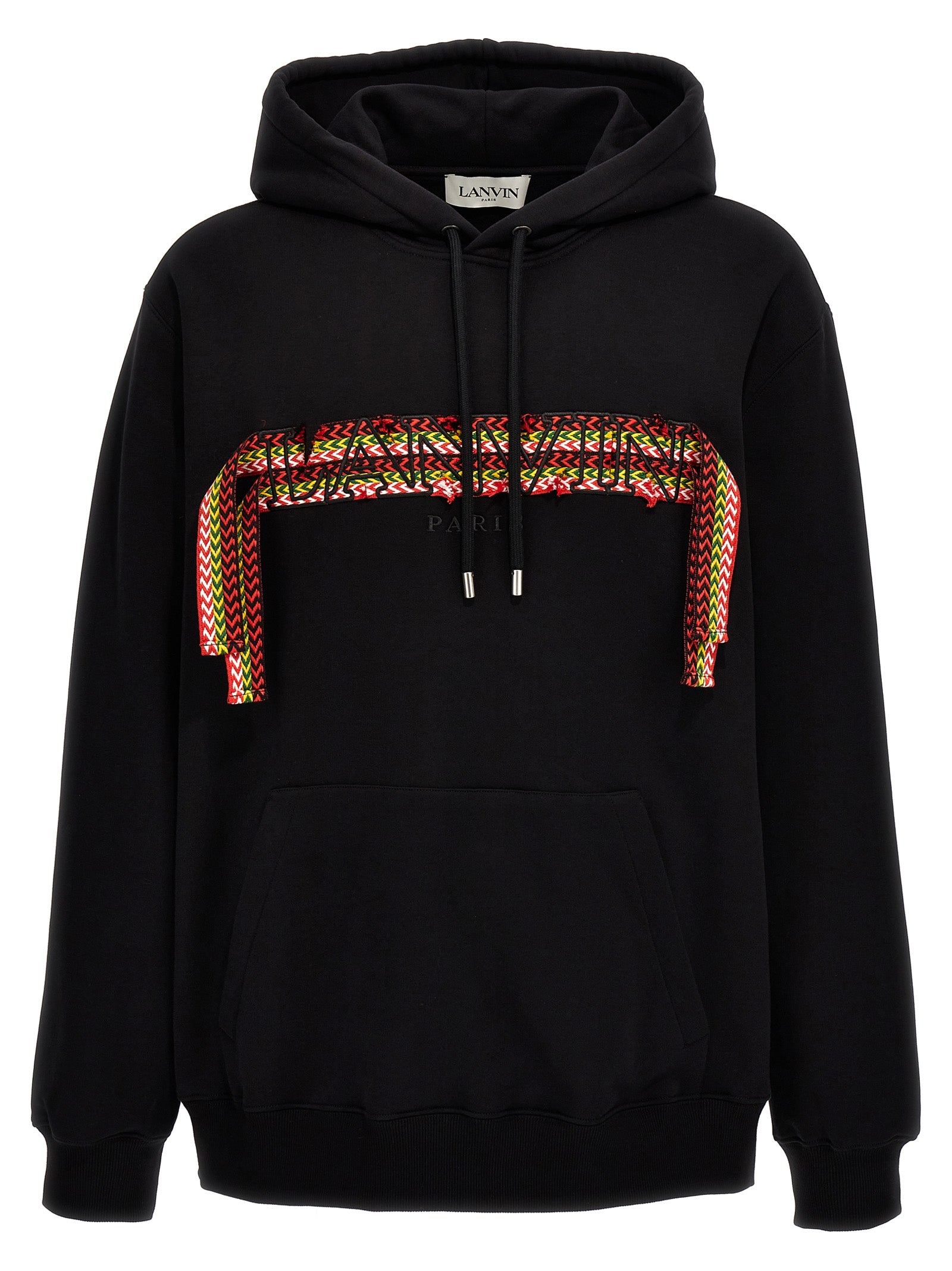Lanvin Black Cotton Men's Sweatshirt