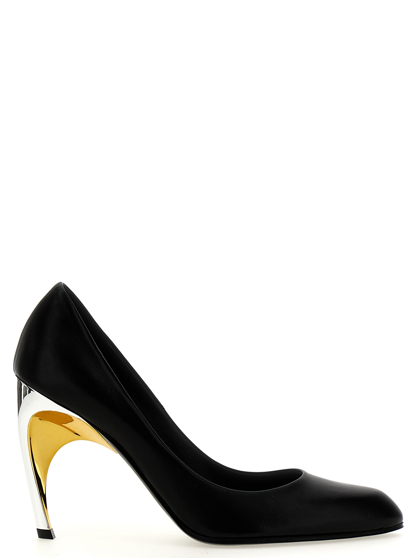 Alexander McQueen Black Lambskin High Heel Women's Pumps
