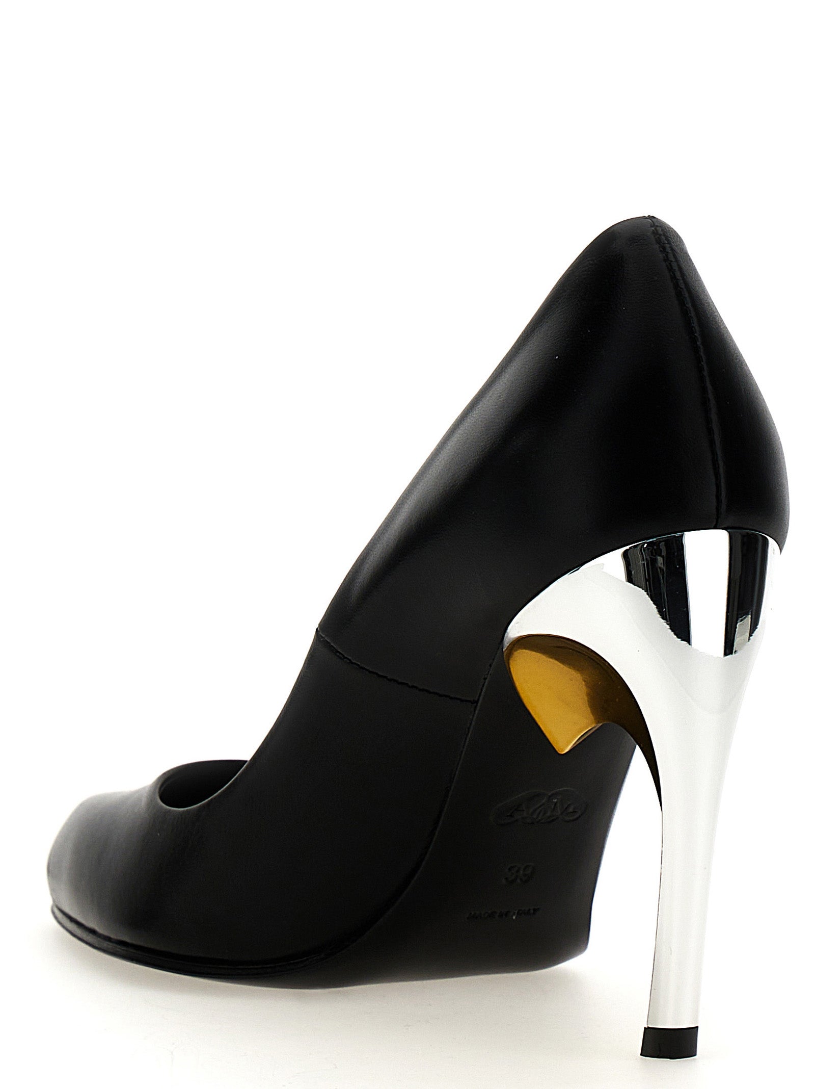 Alexander McQueen Black Lambskin High Heel Women's Pumps
