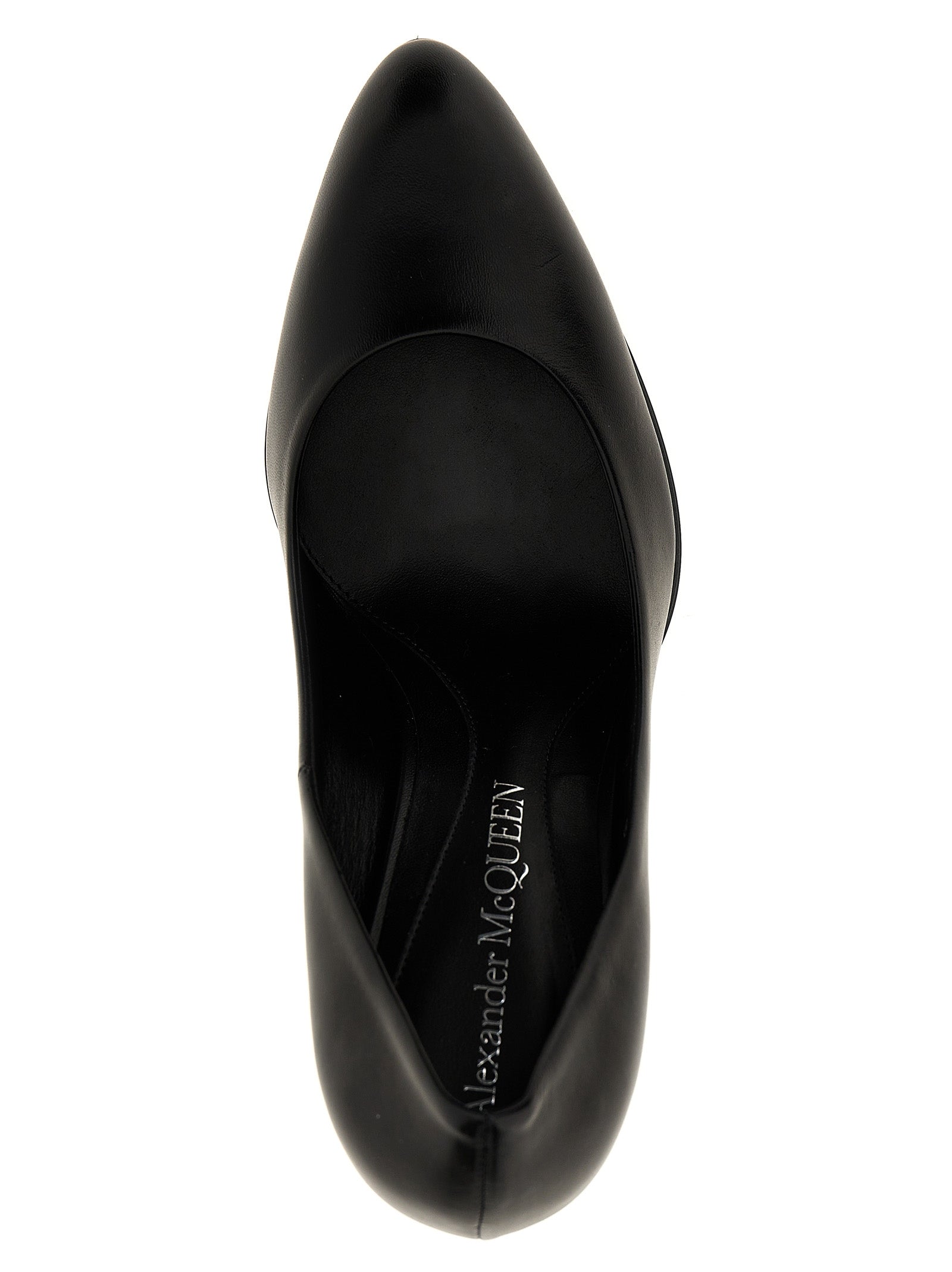 Alexander McQueen Black Lambskin High Heel Women's Pumps