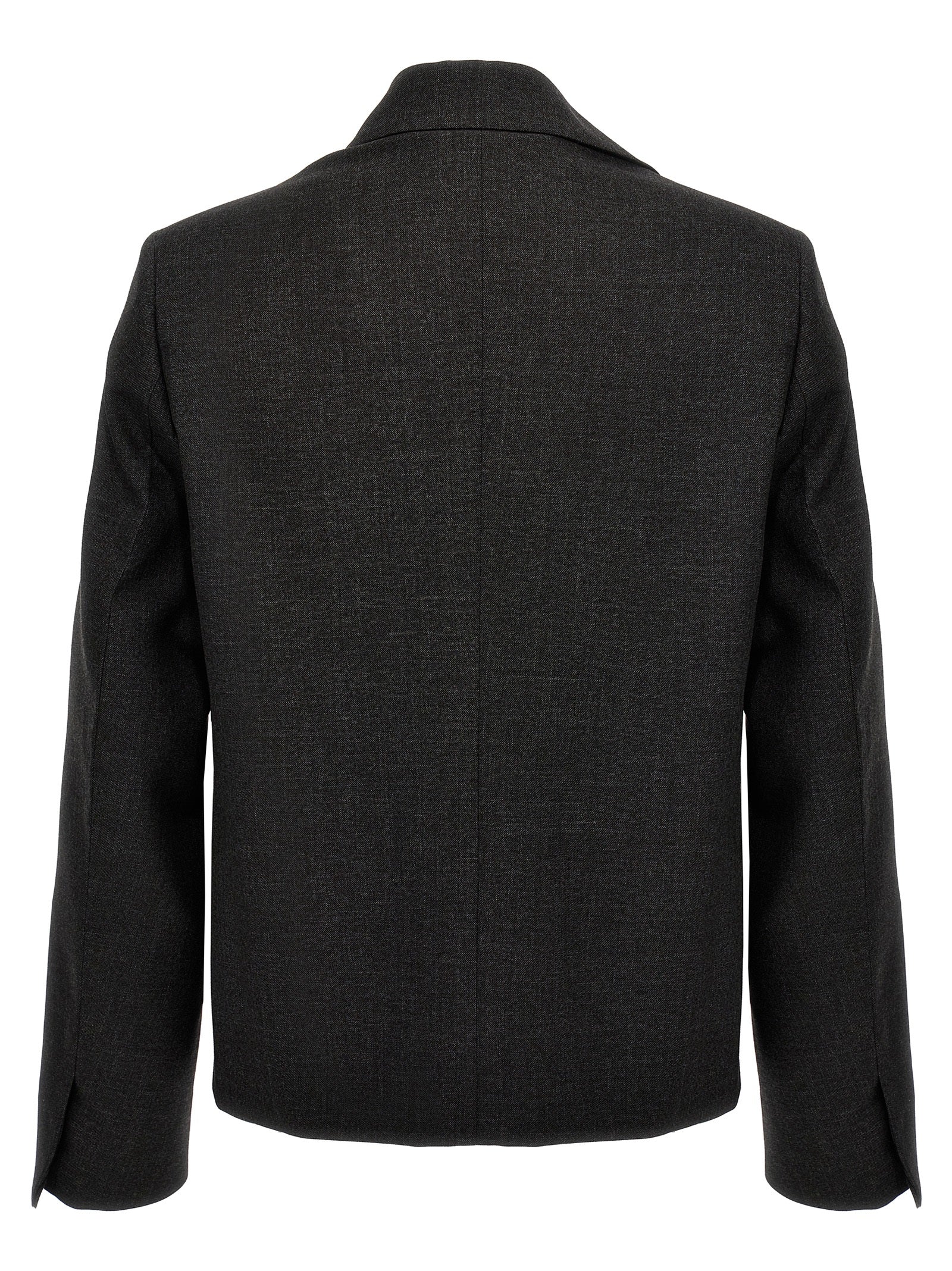 Givenchy Gray Virgin Wool Men's Jacket