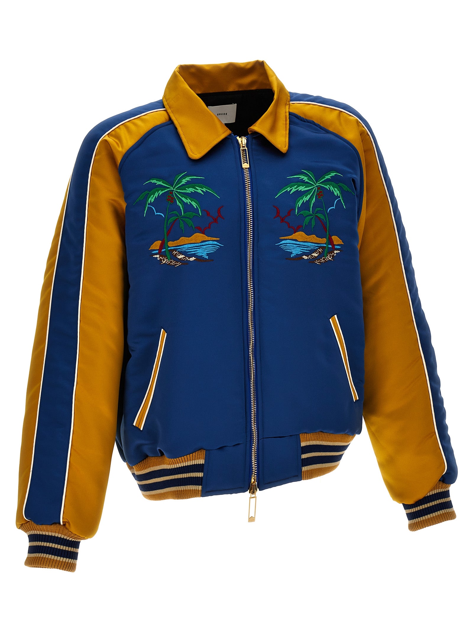 Rhude Multicolor Polyester Men's Bomber